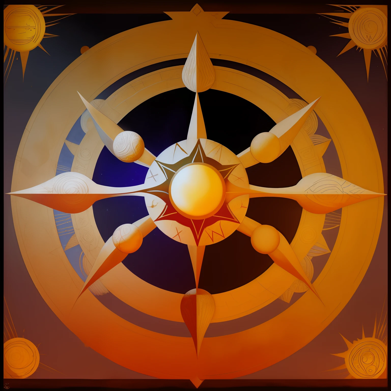 Sigil sun venus heru Jerusalem piedra