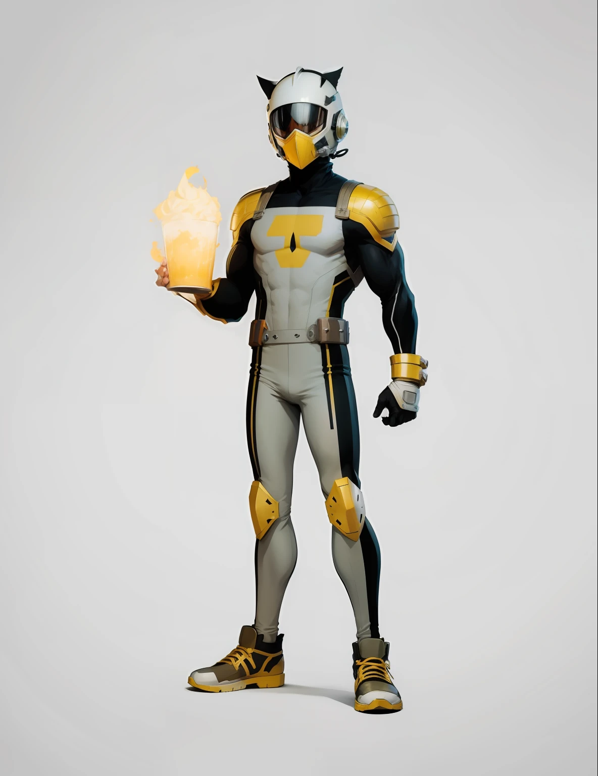 My Hero Academia style, anime boy, male, young male, trending on artstation pixiv, (full body shot:0.5), Masterpiece, fullbody suit, Hero costume, Head Covering, Helmet, Face Covering, Mask, Perfect Anatomy, Super Detailed,