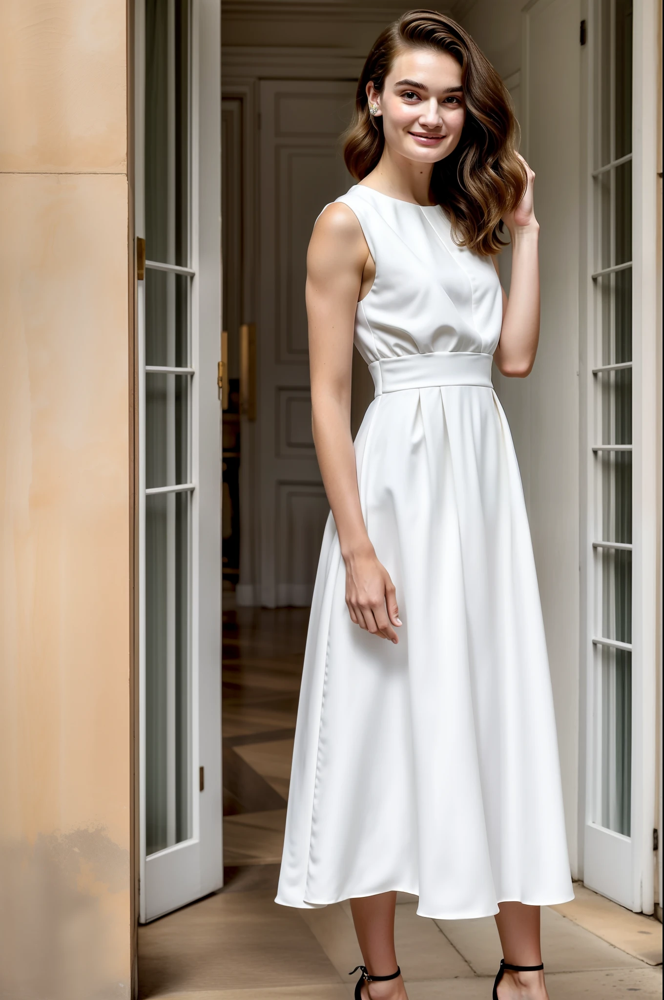 1girl, lilyjames,  elegant dress