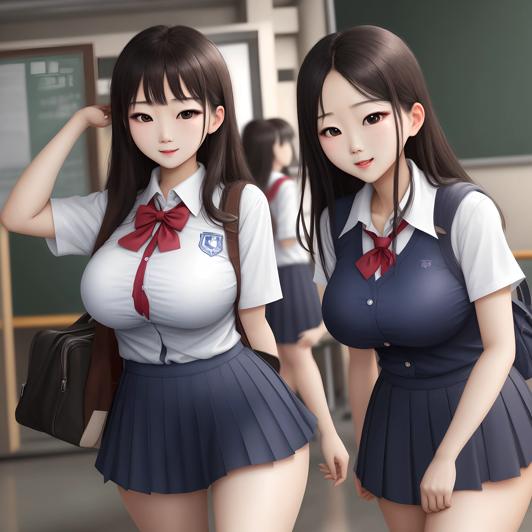 s the perfect face,8k wallpaper，huge tit，School Uniform，比基尼，perfect bodies