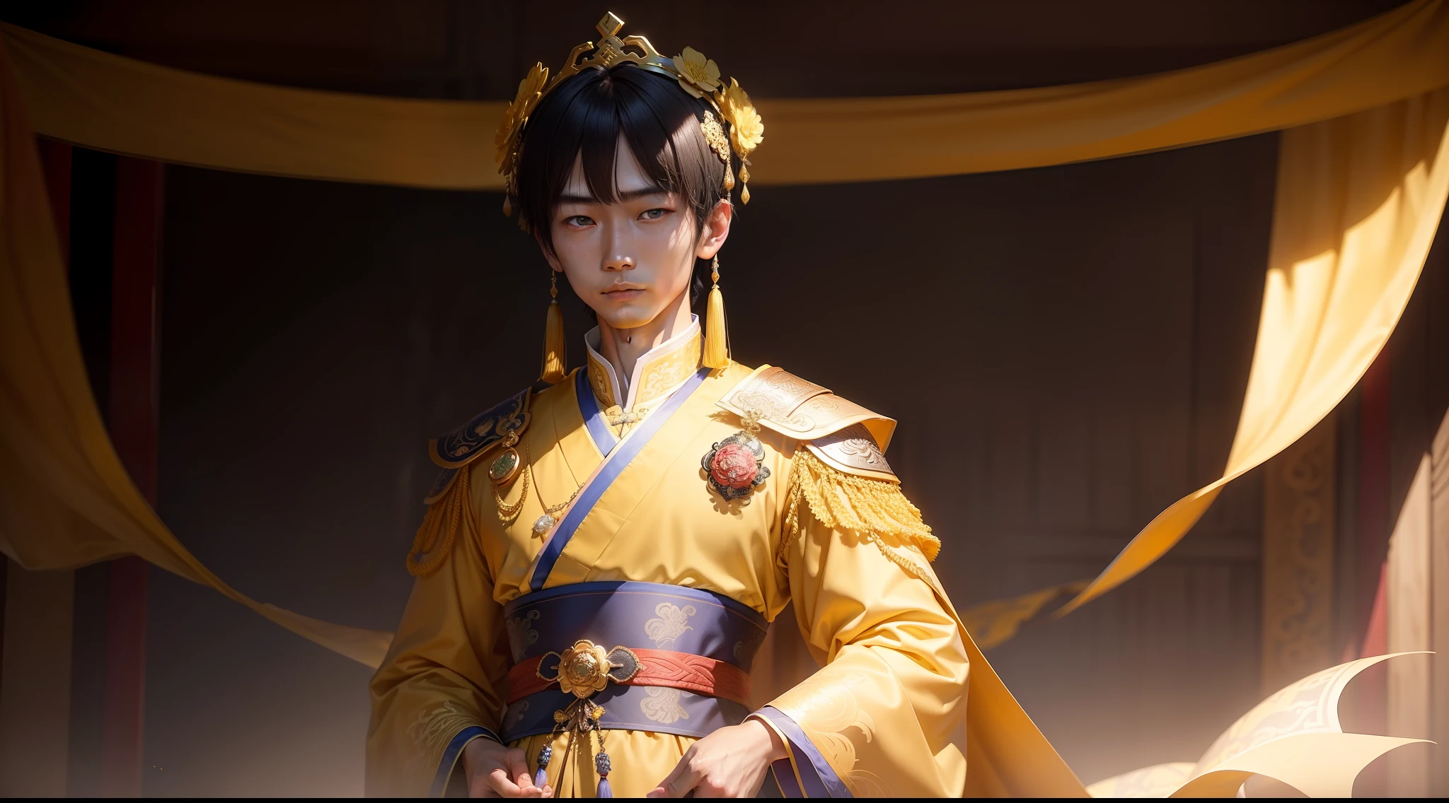 Mu Tian Song(The face is delicate，Wearing a bright yellow emperor's dragon robe）Waved his hand，said lightly："I know what you're trying to say，That's a bit strange，After Jinyiwei finds out，I will definitely give Li Jing an explanation。”