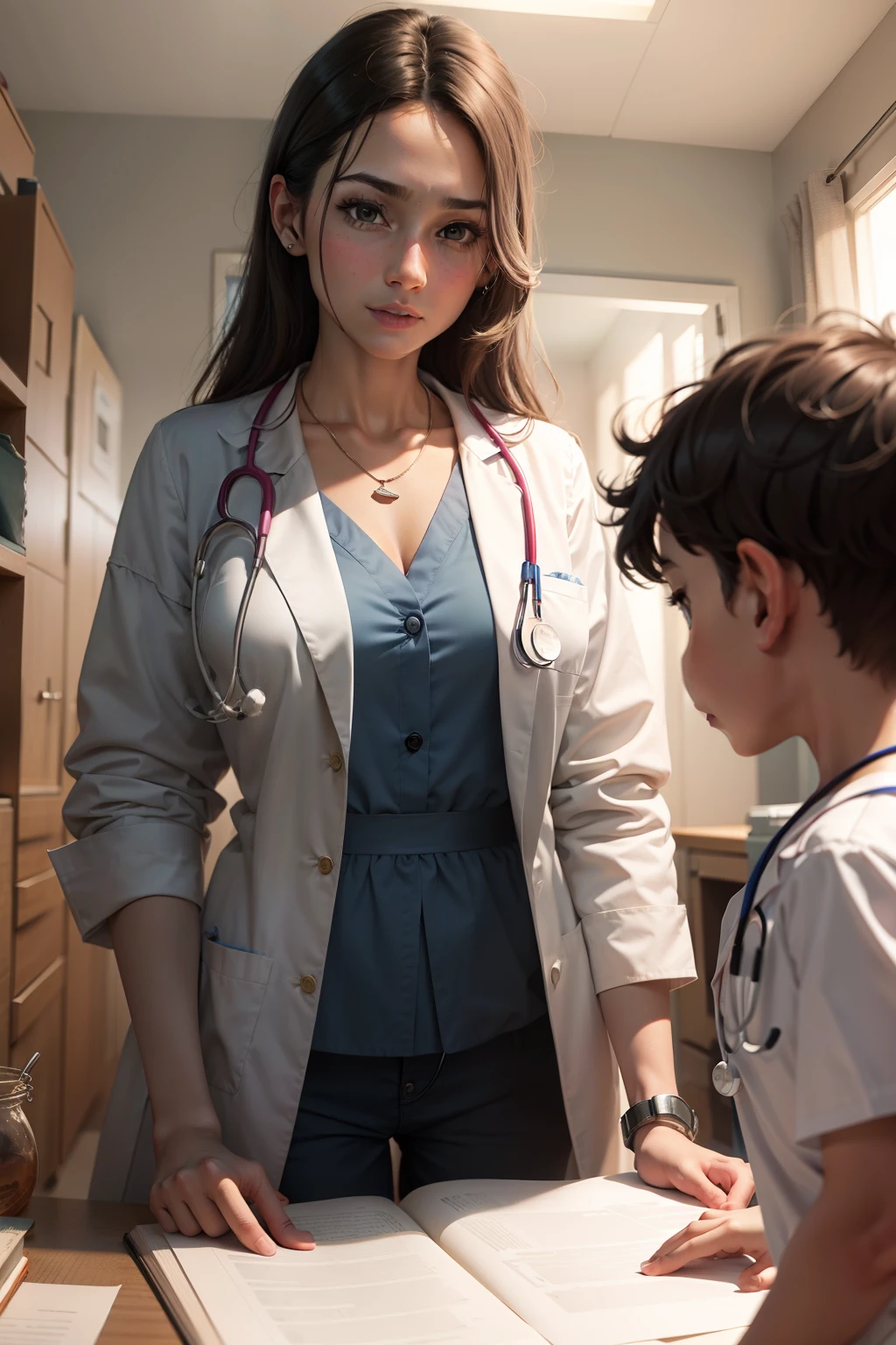 A doctor in the eyes of a doctor's children