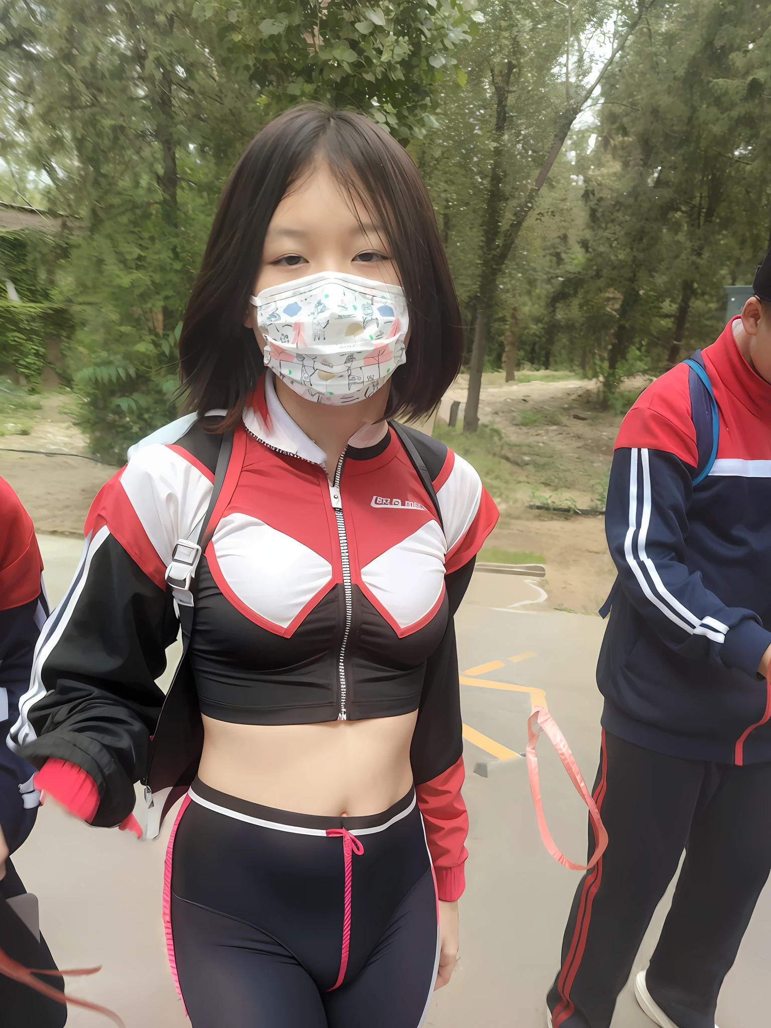 Highest image quality,Outstanding details,超高分辨率,(fidelity:1.4),Wear transparent erotic underwear,flatchest,smallunderboob,B-cover