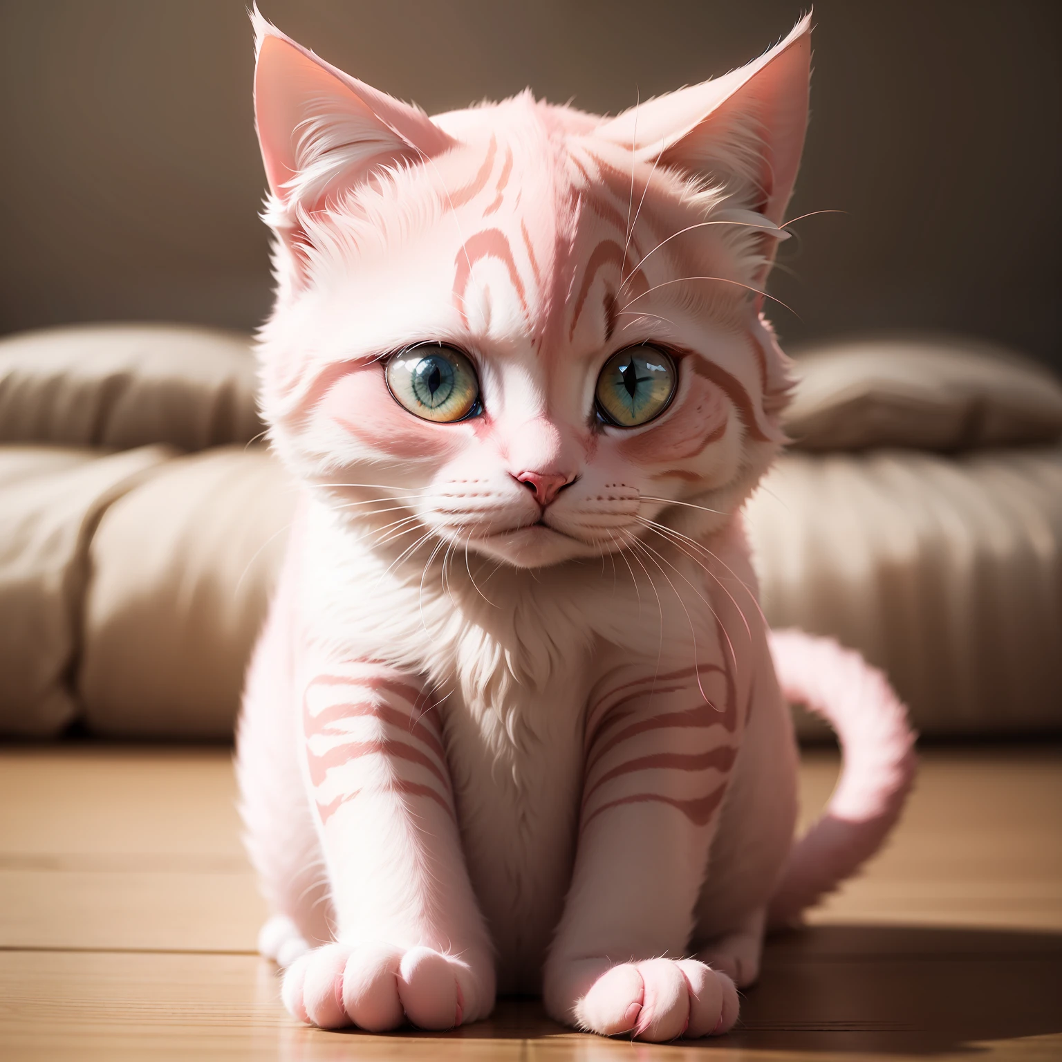 Pink cat