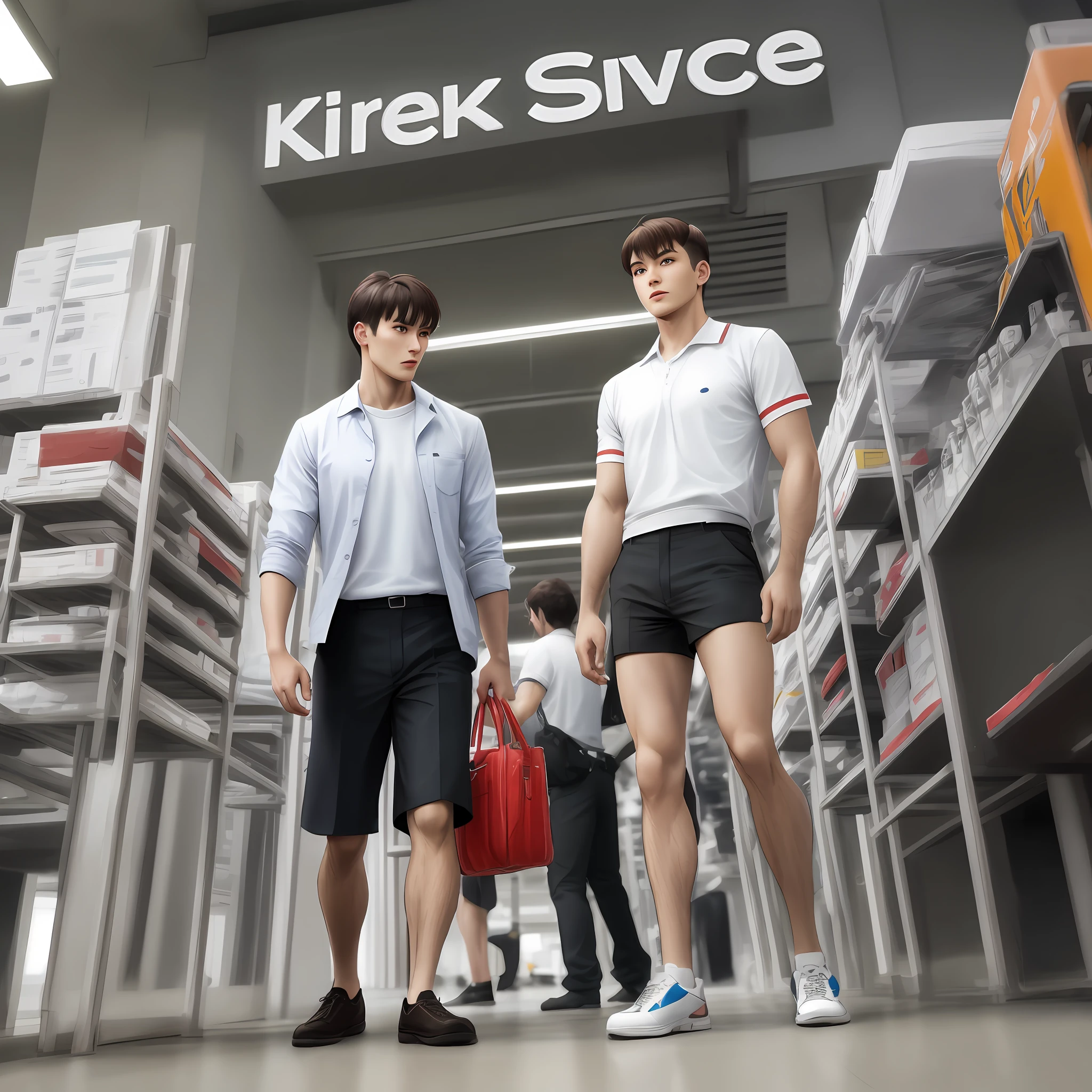 Long legs，JK service，male people