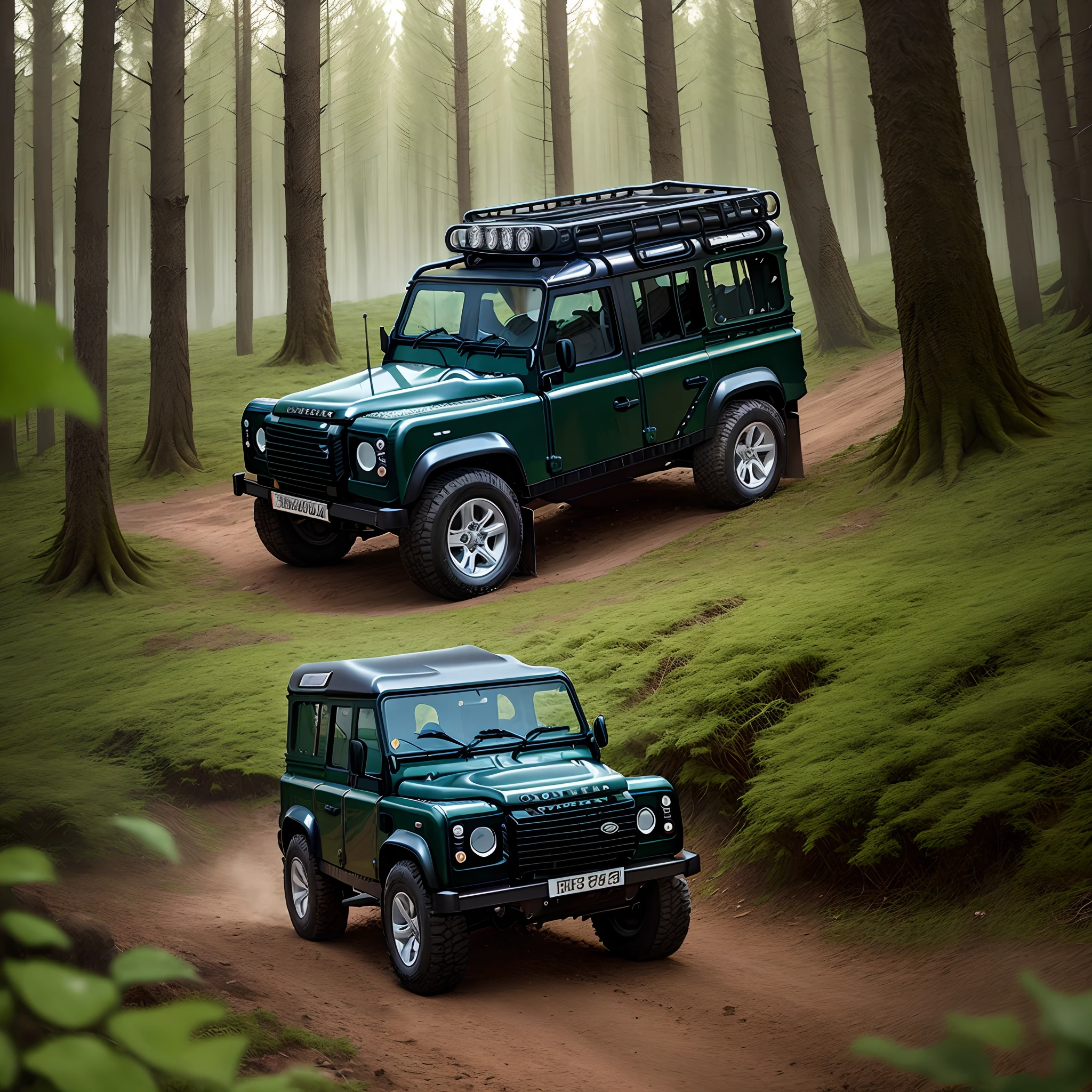 Land Rover Defender Forest