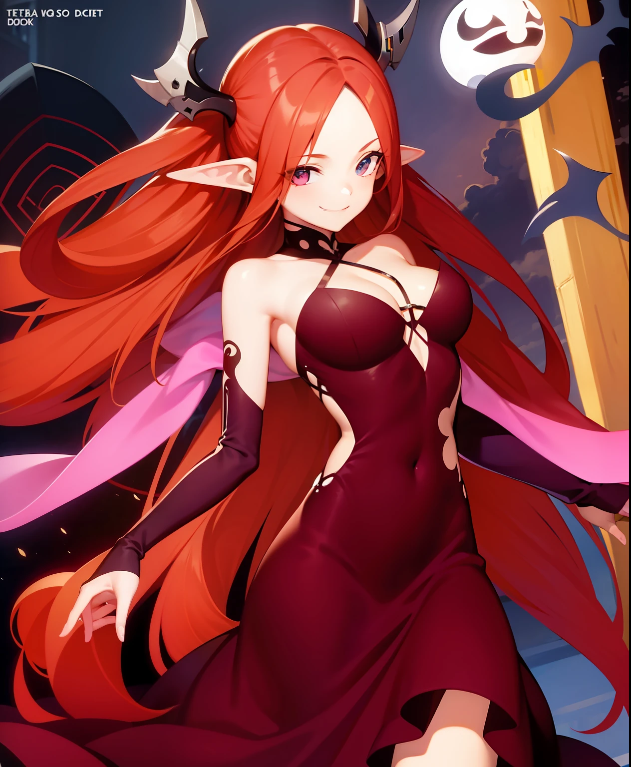 Smiling maiden