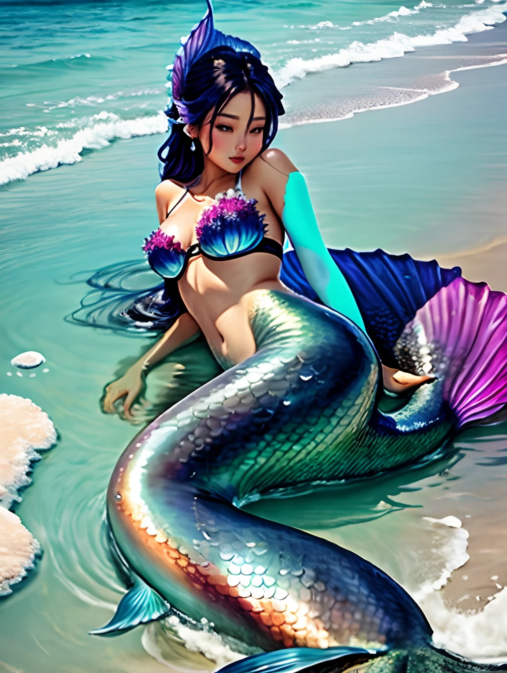 Beautiful mermaid