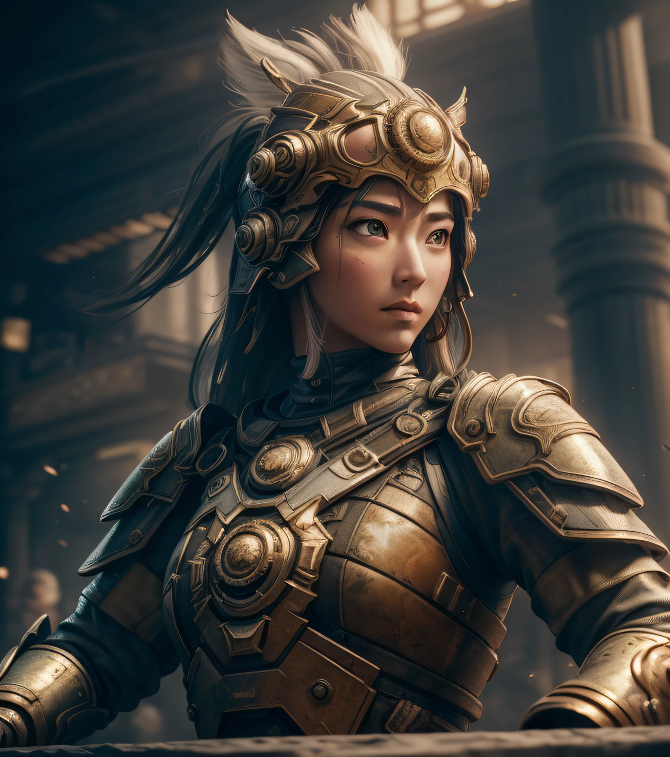 ((Best quality)), ((masterpiece)), (detailed:1.4), 3D, an image of a beautiful cyberpunk female,HDR (High Dynamic Range),Ray Tracing,NVIDIA RTX,Super-Resolution,Unreal 5,Subsurface scattering,PBR Texturing,Post-processing,Anisotropic Filtering,Depth-of-field,Maximum clarity and sharpness,Multi-layered textures,Albedo and Specular maps,Surface shading,Accurate simulation of light-material interaction,Perfect proportions,Octane Render,Two-tone lighting,Wide aperture,Low ISO,White balance,Rule of thirds,8K RAW, --auto