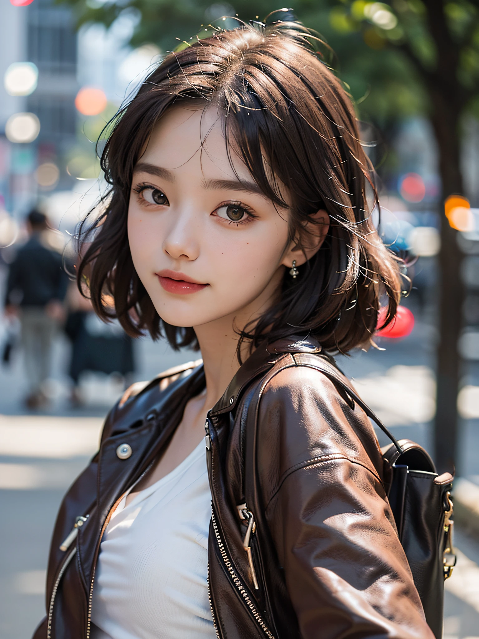 Black shoulder bag