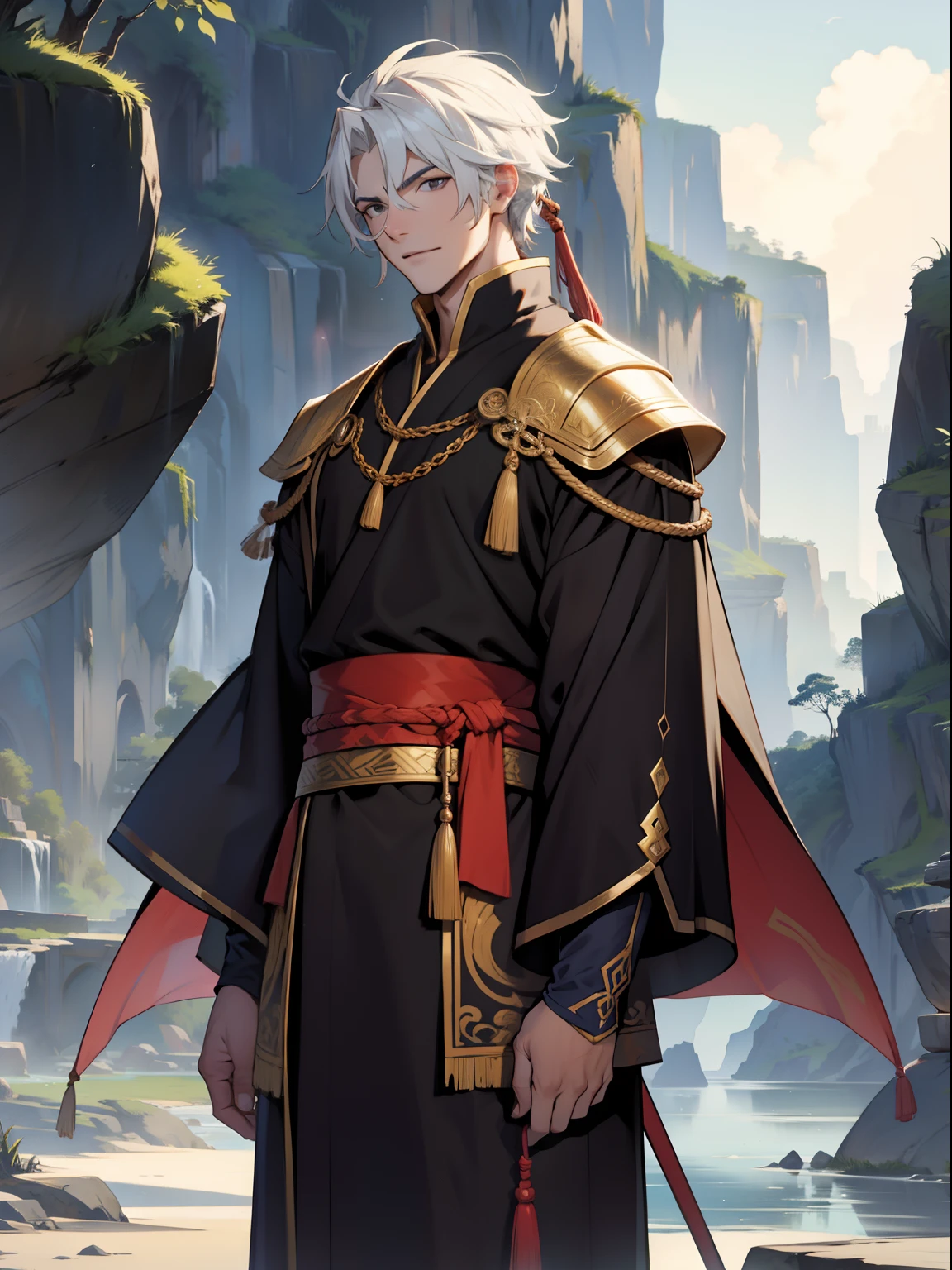 One guy，Douluo Continent costume，Rich，