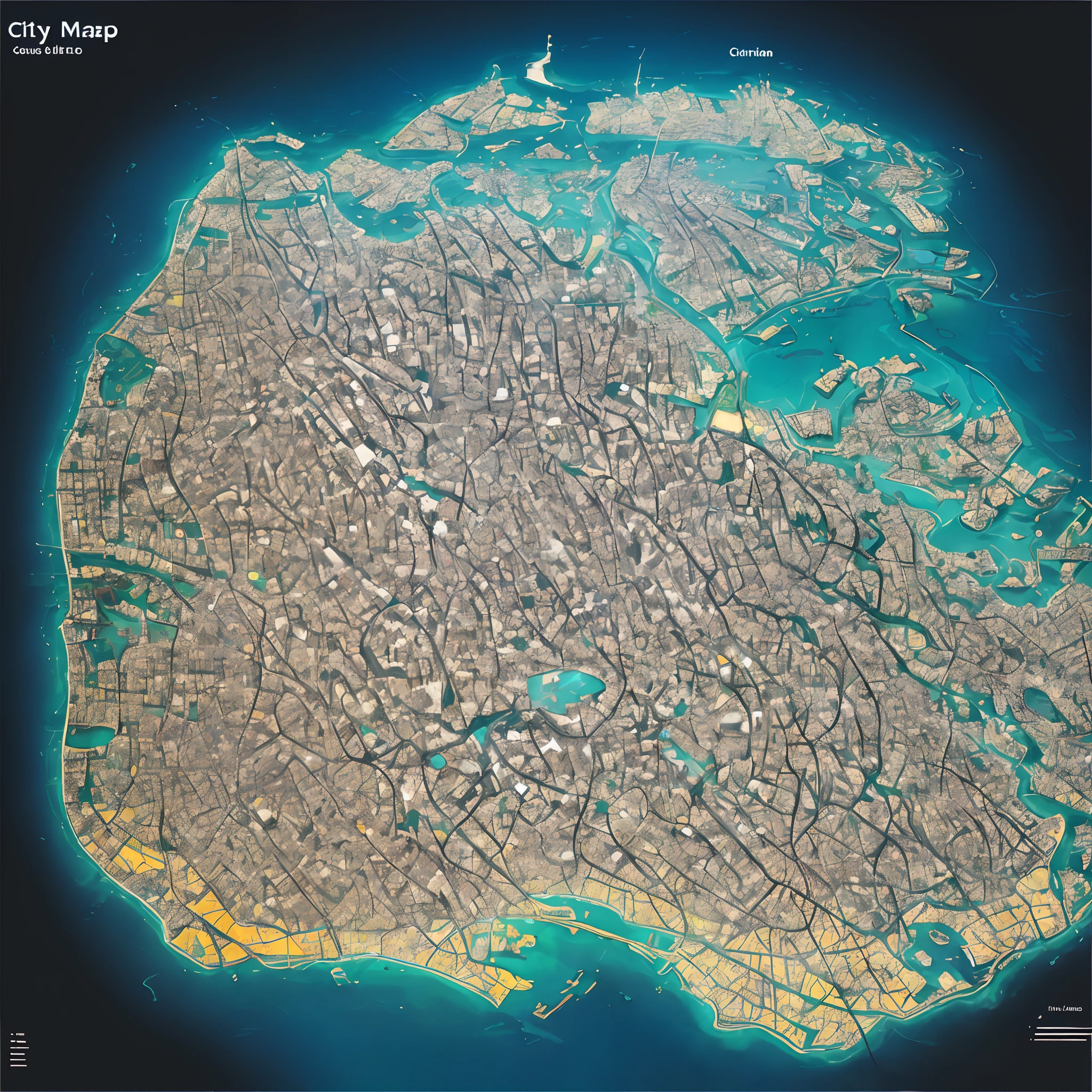 city map