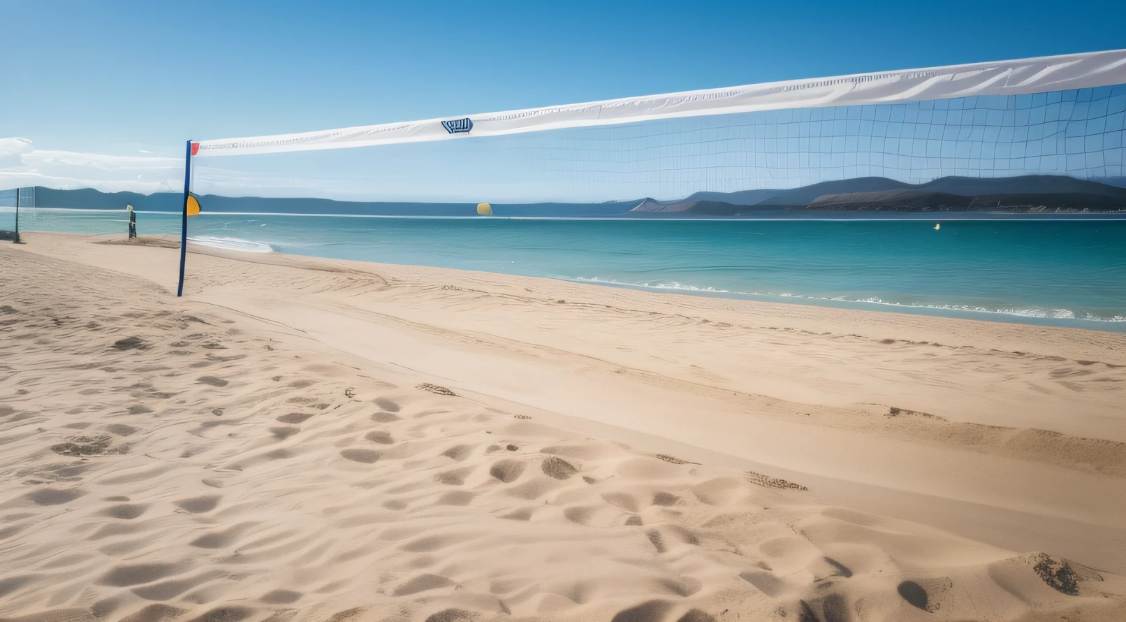 sandbeach，Volleyball net