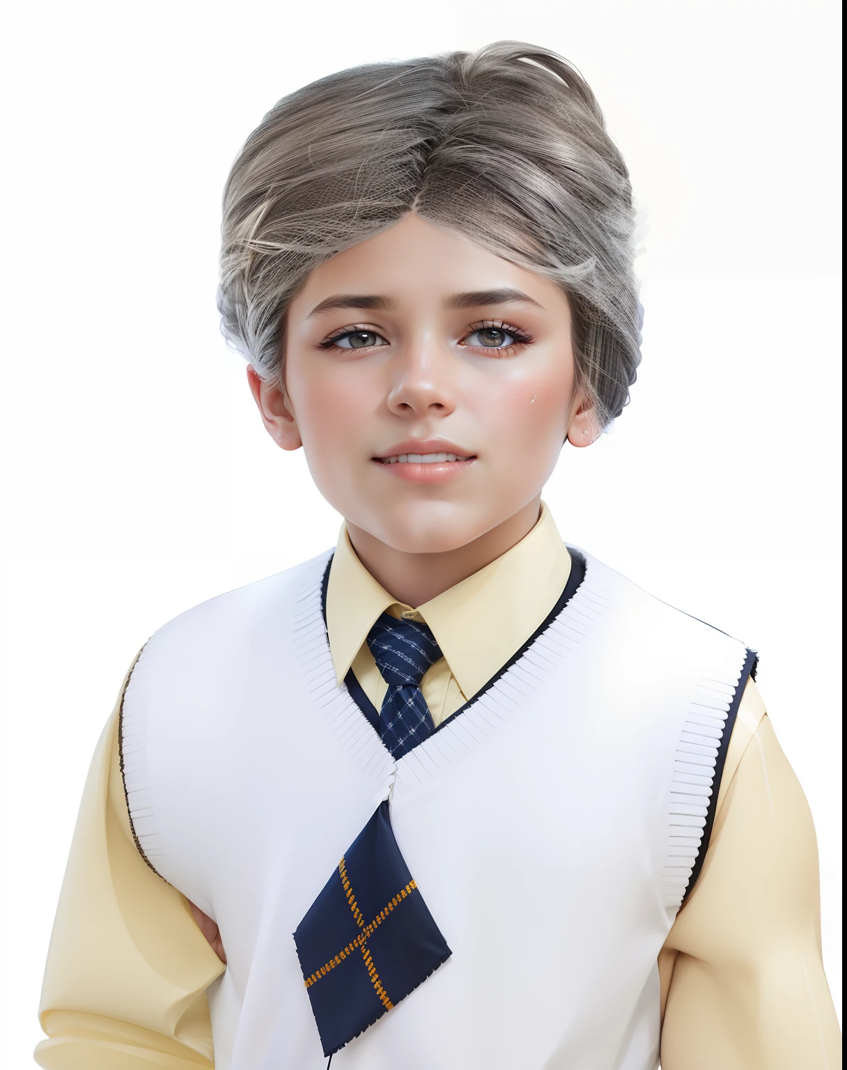 Repair the edges of the hair