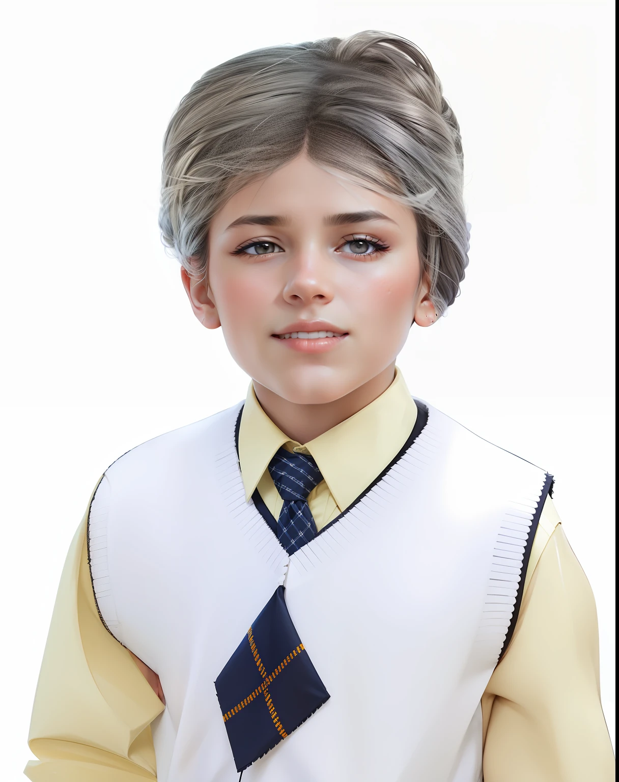 Repair the edges of the hair
