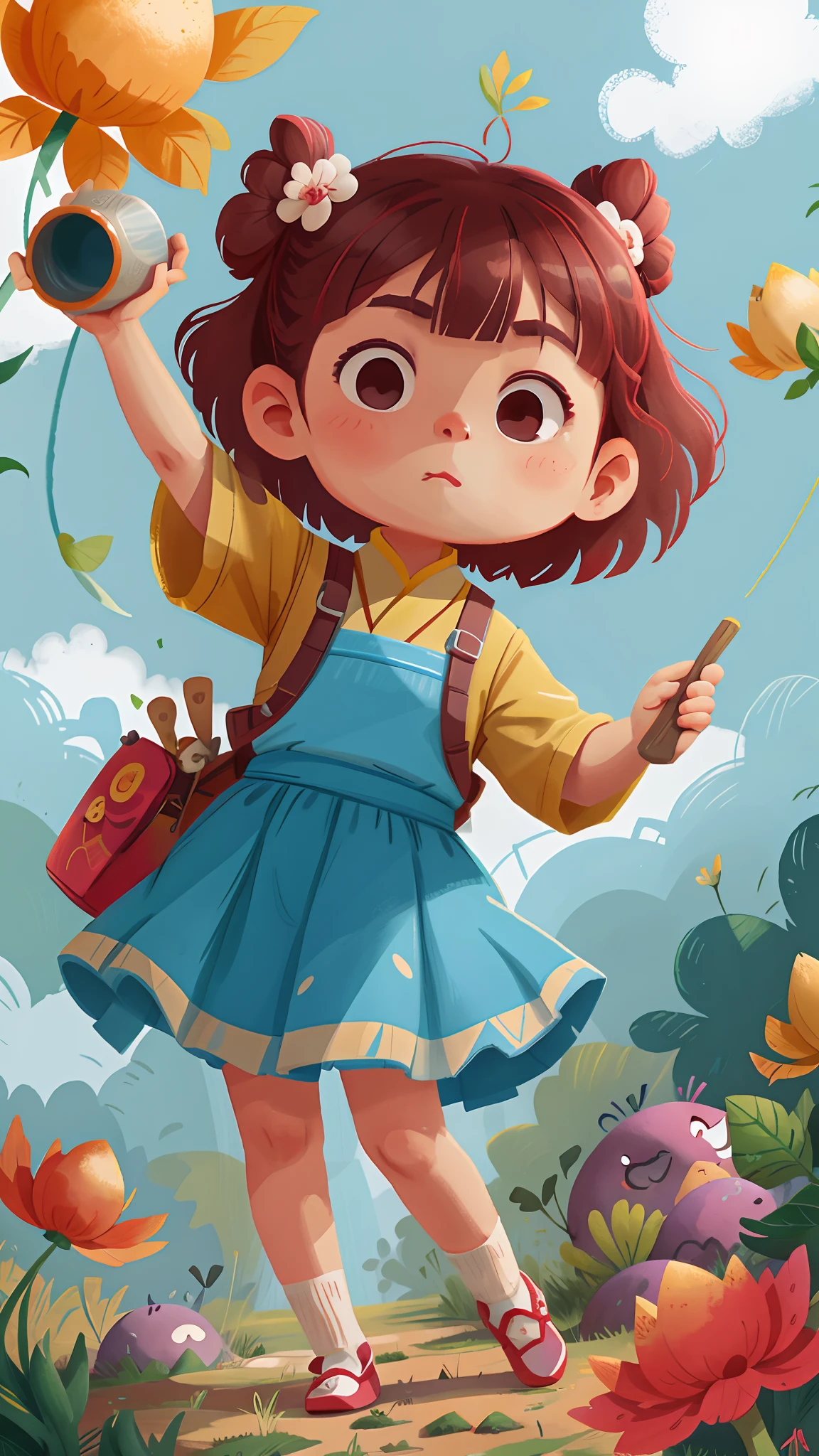 There is an Asian woman posing for a photo, Surface metalenses,Hands on your chin,Dressed in blue,8k selfie photograph, with round face, young lovely Korean faces, wan adorable korean face, young cute wan asian face, Soft portrait shot 8 K, ulzzangs, Korean girl, full round face, pale round face, Popular Korean makeup, xintong chen, Korean face features