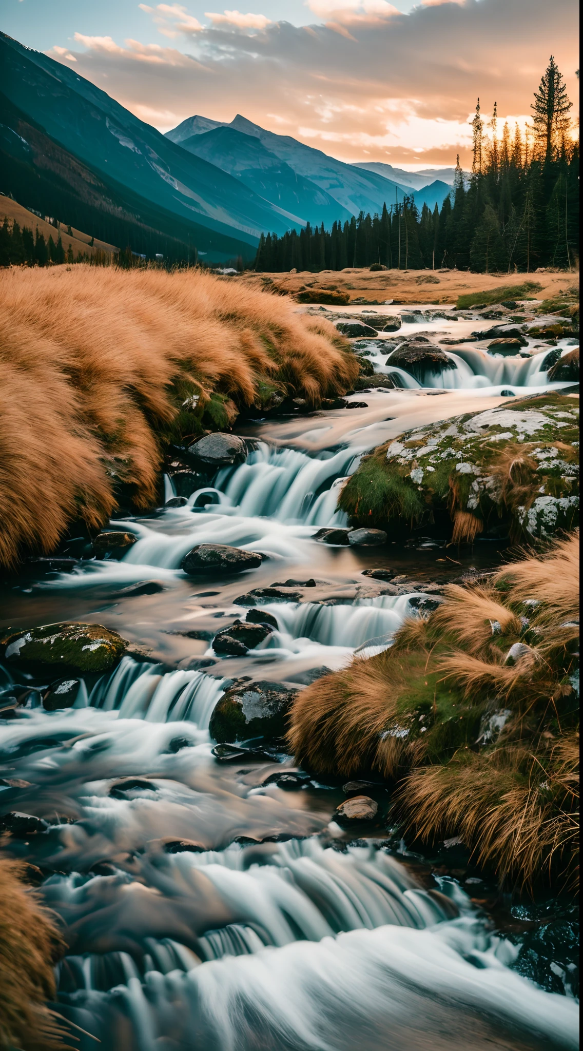 RAW photo of a landscape, small details, photorealistic, ultra-realistic photo, 8k uhd, dslr, soft lighting, high quality, film grain, Fujifilm XT3, (masterpiece)