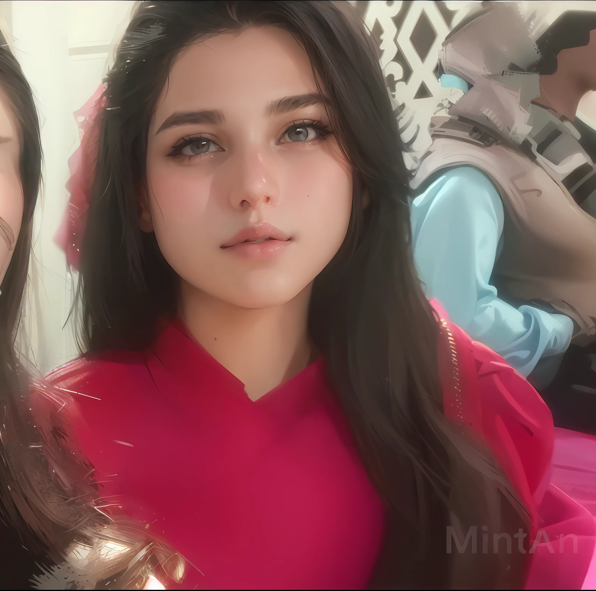 Beautiful girl looking realistic4k