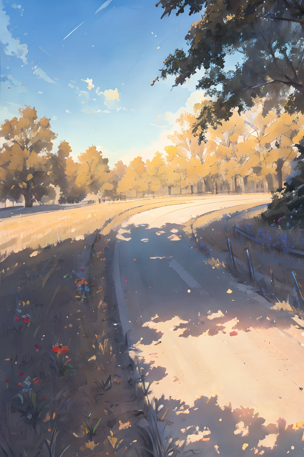 sunlit day