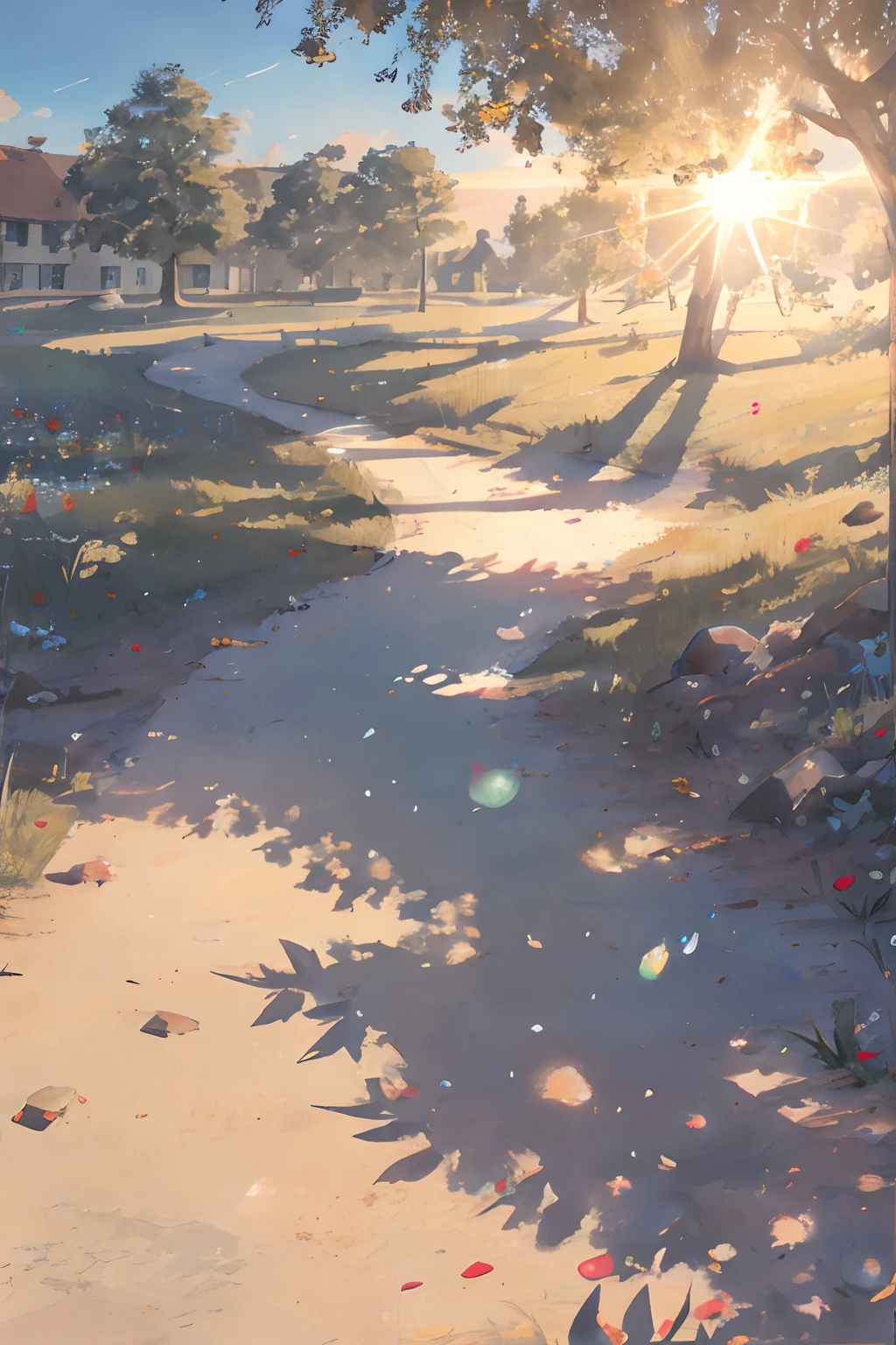 sunlit day