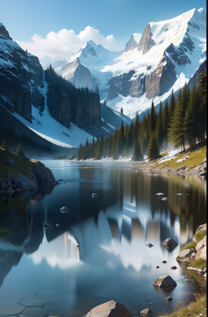 mountain water