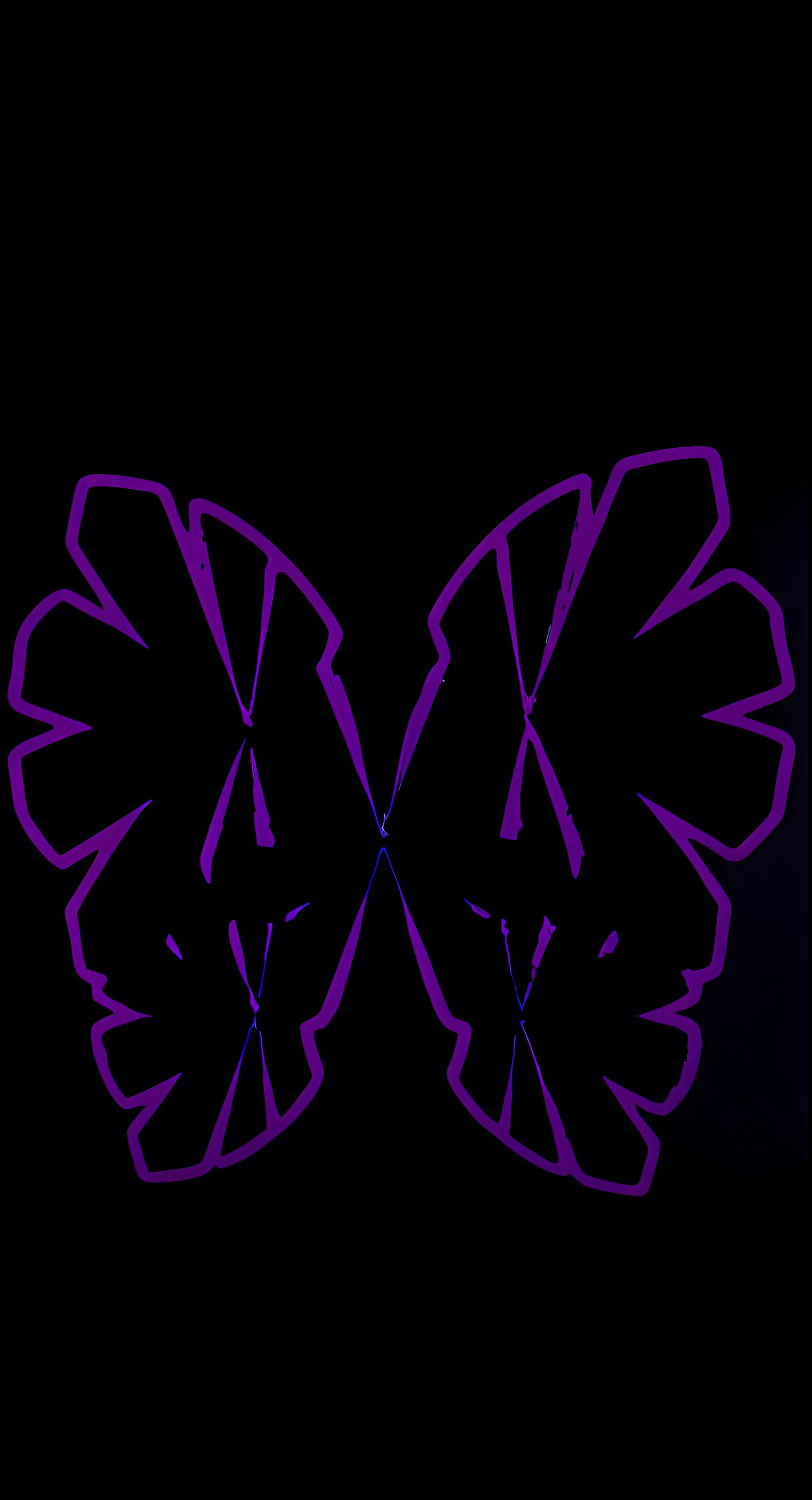 asas roxas da borboleta no fundo preto, neon wings, asas de borboleta, neon roxo, butterfly lighting, contorno neon, borboleta, soft butterfly lighting, borboletas brilhantes, symetrical wings, symetrical wings, luz negra, symetrical wings, luz negra reativa, Blacklight, neon outlines, luz neon roxa, luz roxa neon, symmetric!!, luz negra uv, asas de couro roxo
