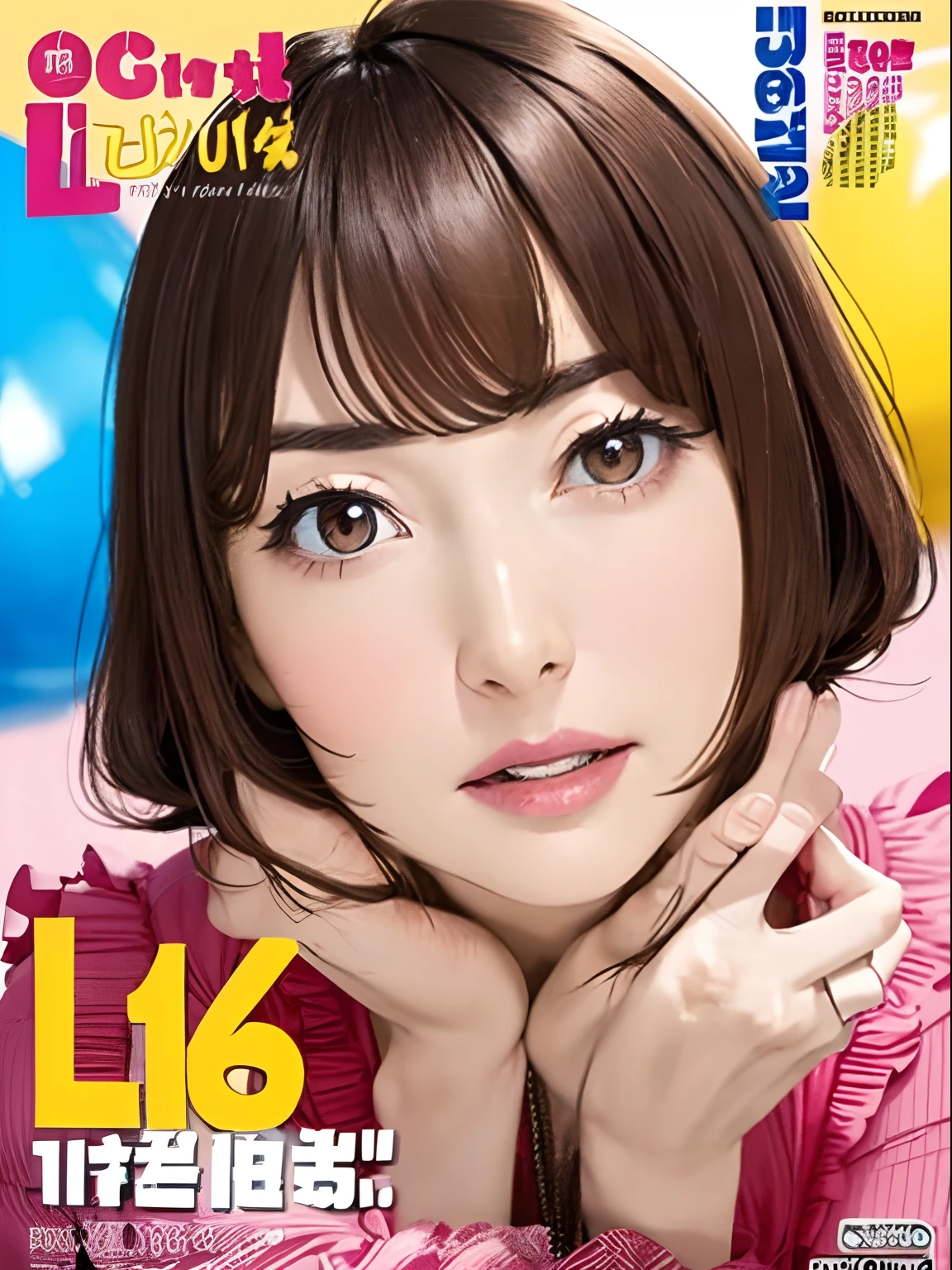 (Colorful adult magazine cover with lots of letters), (close-up: 1.2), ((Full nudity)), One girl, Grab by hand, (Mother and daughter: 1.5), (kiss: 1.2), (9 Age of girls: 1.4) ，(Hugging)，(Mature 1:1.6)，{26-year-old lactating woman}, Drunken eyes, Side chest, Open chest, disproportionate-breasted, stand up , Sweat, {Ball hair, female hairstyles}, (Areola): 1.4), Fine face, Fine eyes, Double eyelids, Smile, pervert