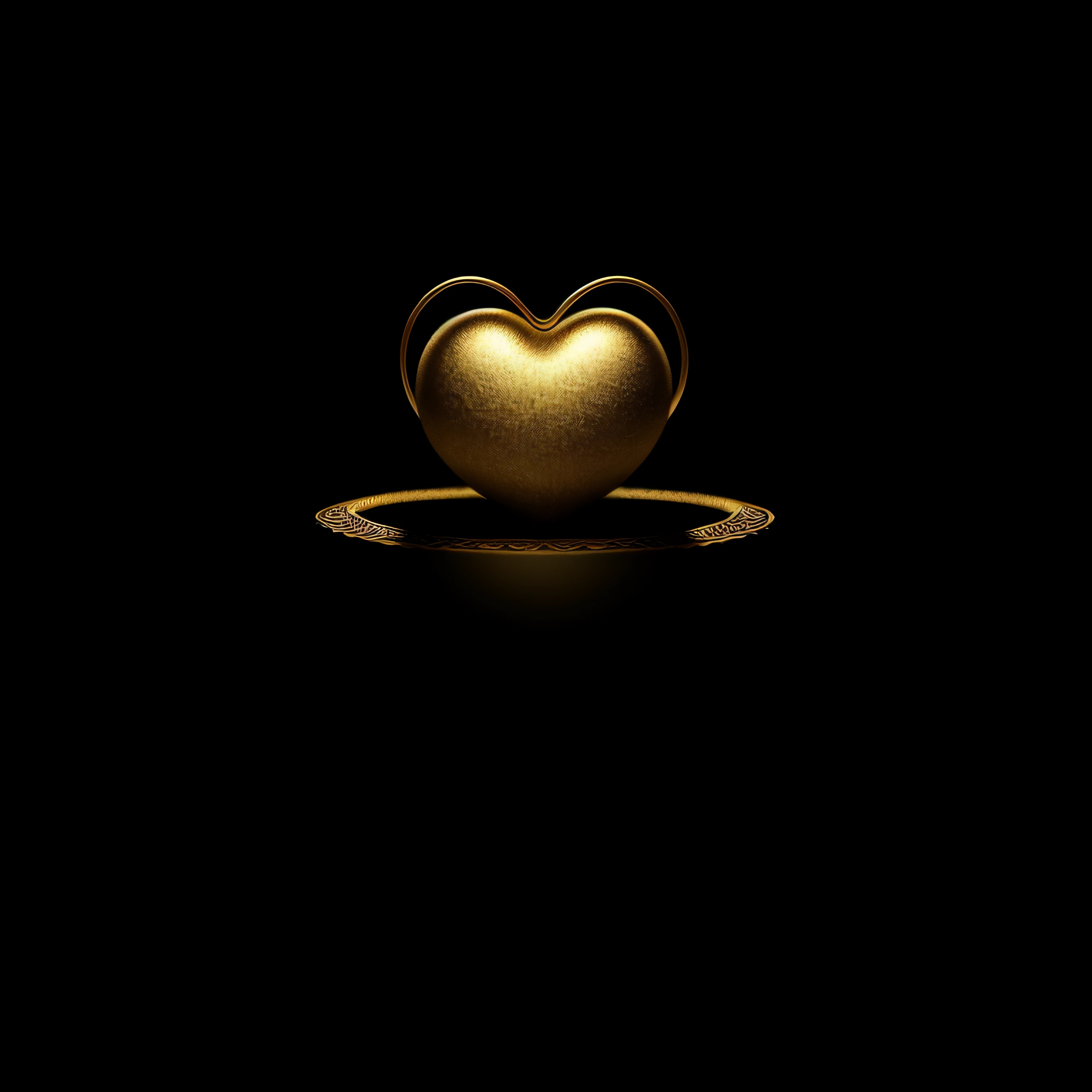 tmasterpiece,best qualtiy,rendering by octane,HDR,
No Man, simple backgound, with black background, greybackground, depth of fields, gradient backgrounds,
(Heart-shaped ring),golden colored,Complicated details,Dragon on the ring,(roned body),