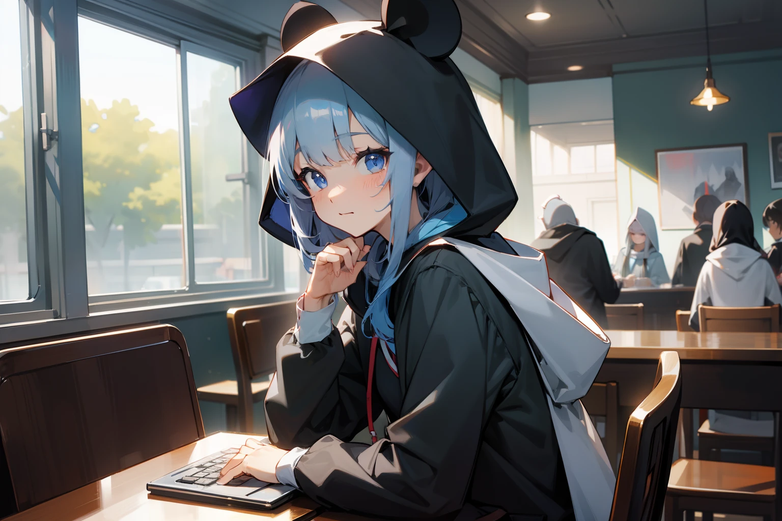 No need for hood ears