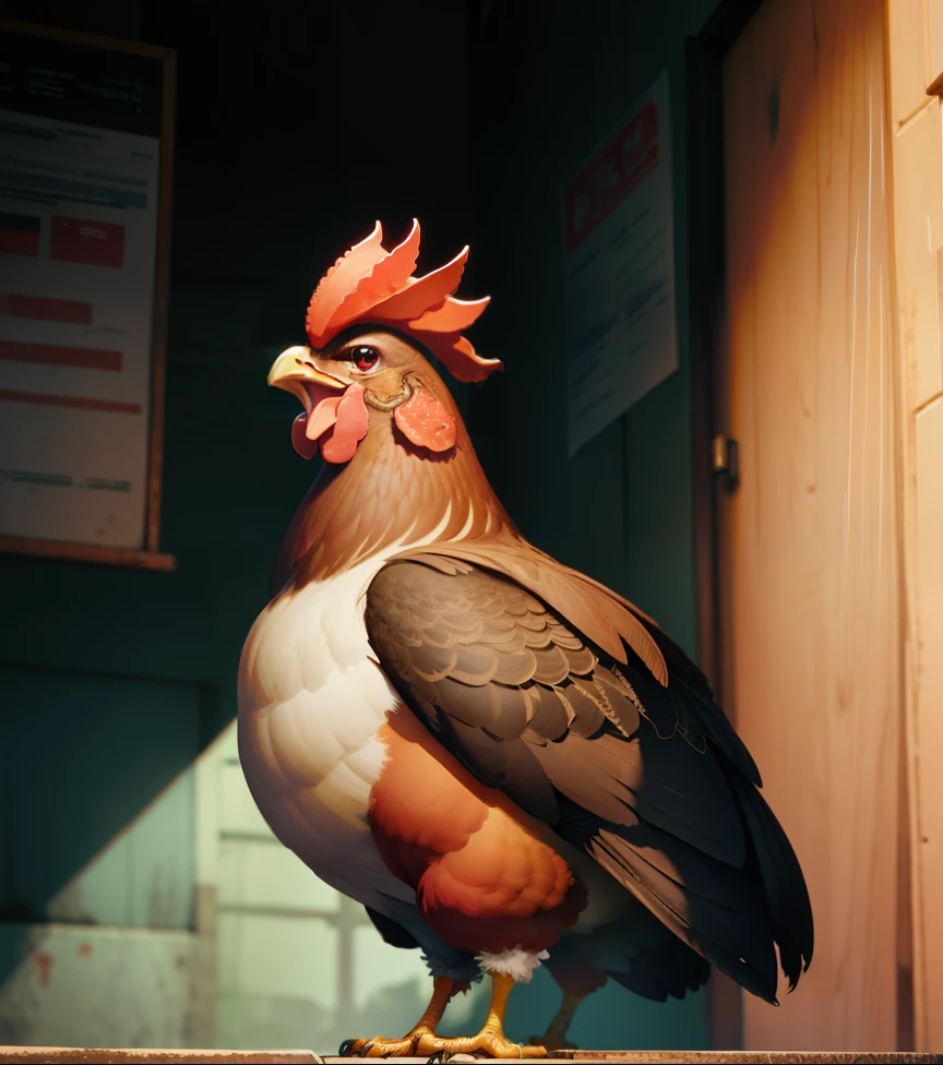 A chicken