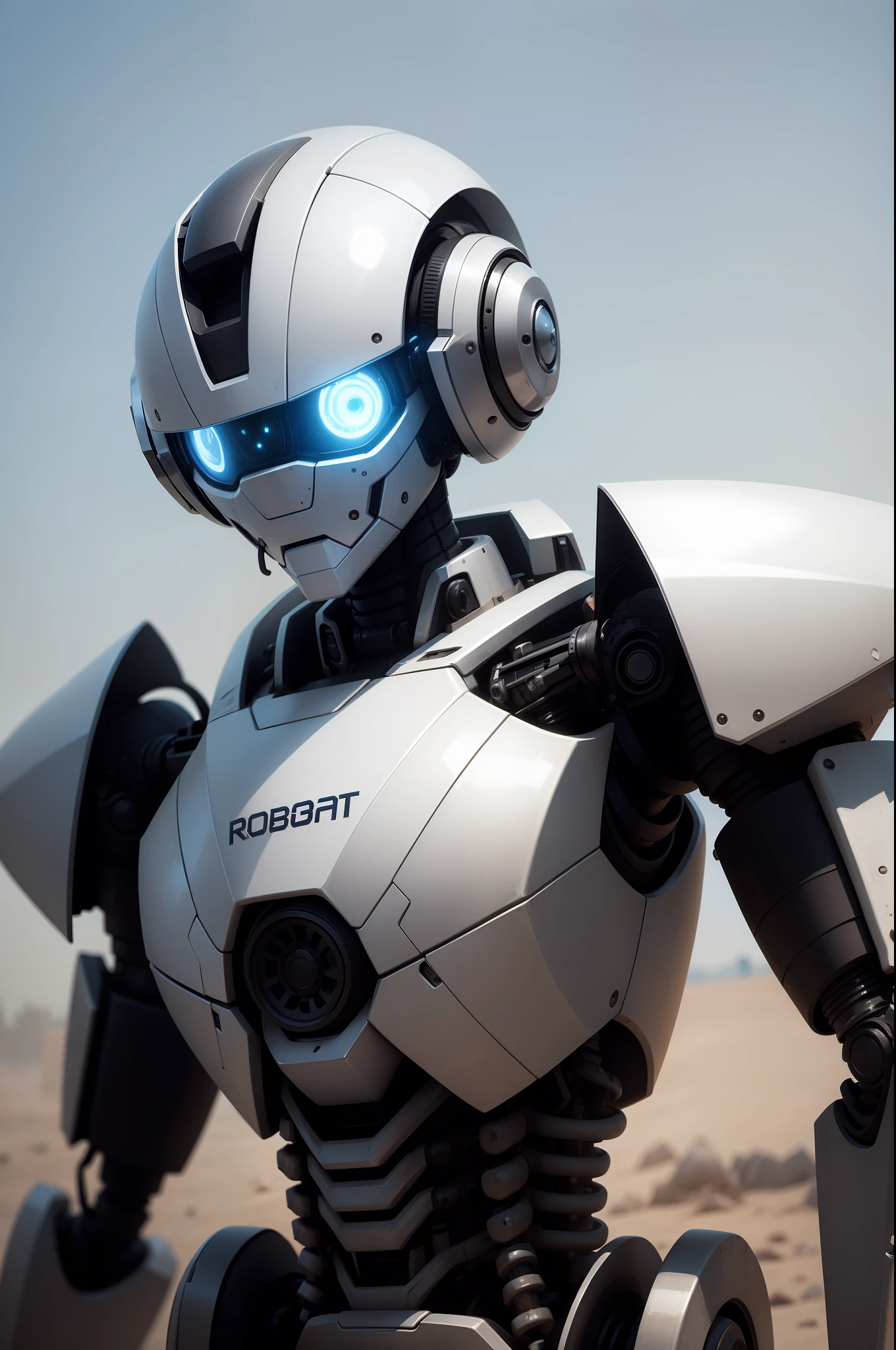 robot looking sideways