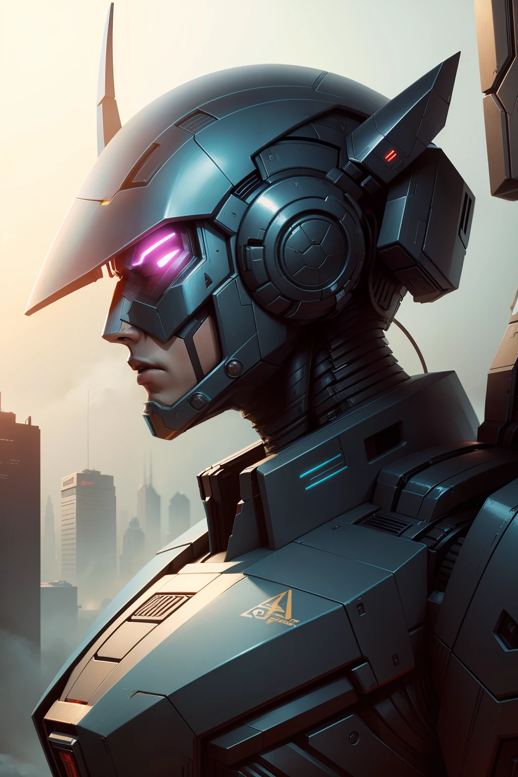 sci-fi, robot, transformers, artstation, detail