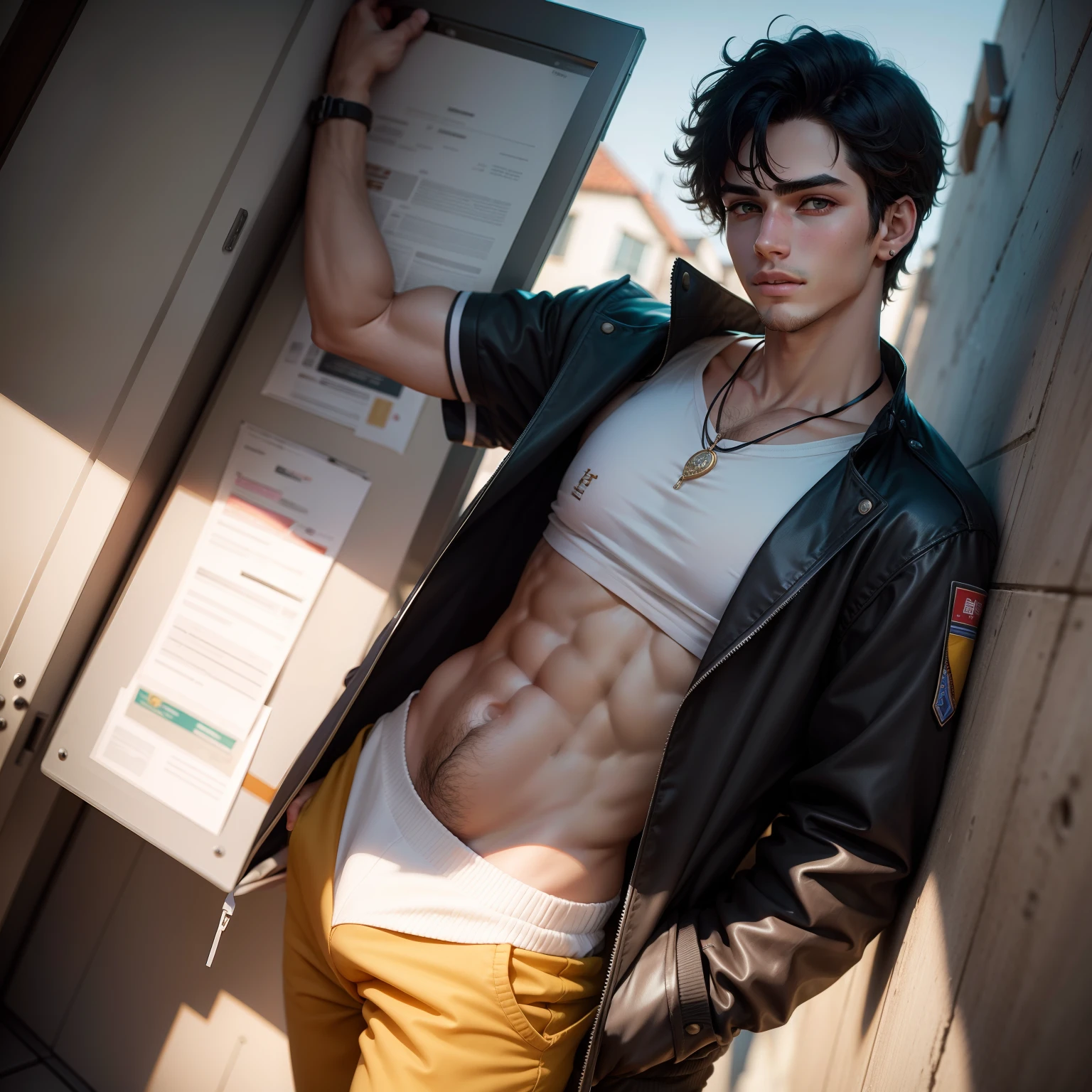 Male youth,prengant