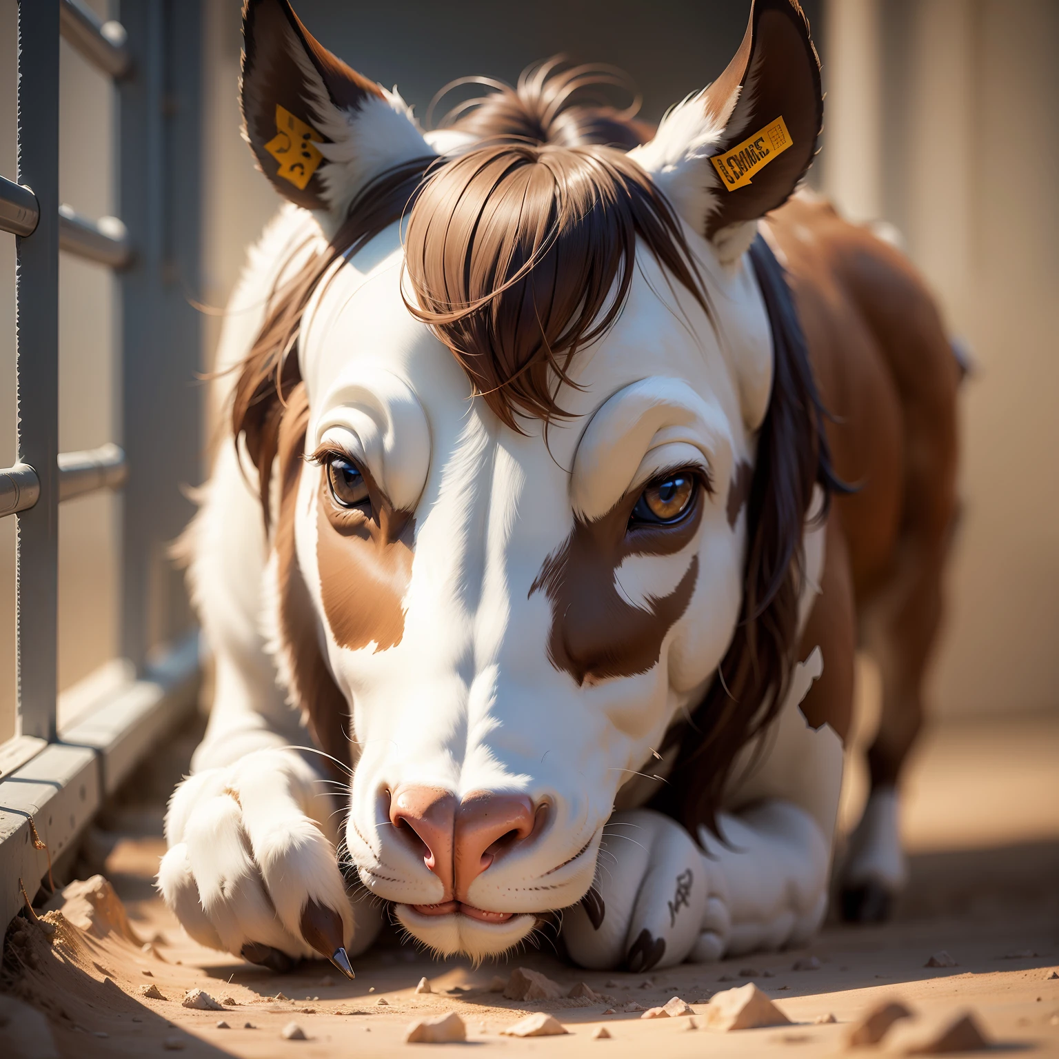 Gypsum cattle