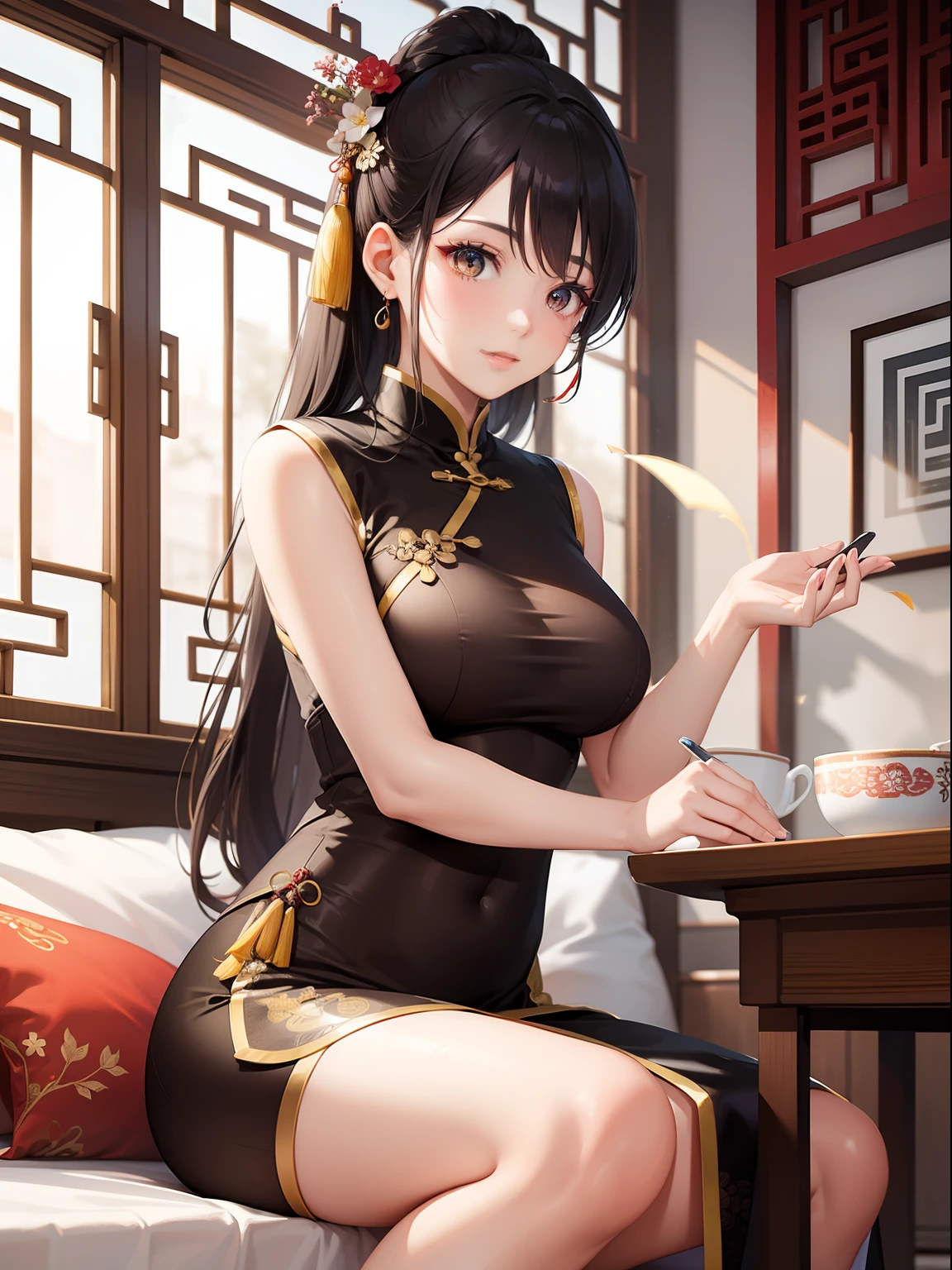 woman, China, ancient, traditional