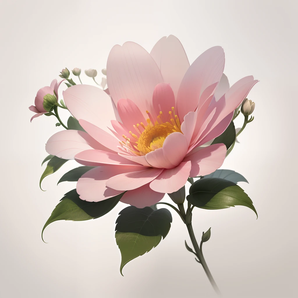 {masterpiece} Description: A simple and bottomless masterpiece, ideal to print on a t-shirt and convey a minimalist and elegant style. The image features an abstract drawing of a stylized flower. With soft lines and delicate contours, the flower exudes delicacy and harmony. The subtle details give a touch of sophistication to the design, while the absence of background allows the flower to be the focal point. The choice of soft colors, such as shades of pink and white, adds a serene look to the work. This simple, bottomless masterpiece will be perfect for printing on a T-shirt, offering a modern and charming look. Tags: Masterpiece, Print, T-shirt, Simple, No bottom, Abstract drawing, Stylized flower, Soft lines, Delicate contours, Delicacy, Harmony, Subtle details, Sophistication, Soft colors, Pink, White, Serenity, Modern, Charming.:: floral::1 moonlight::1 DSLR::1 baby blue color::1 --v 4 --quality 2