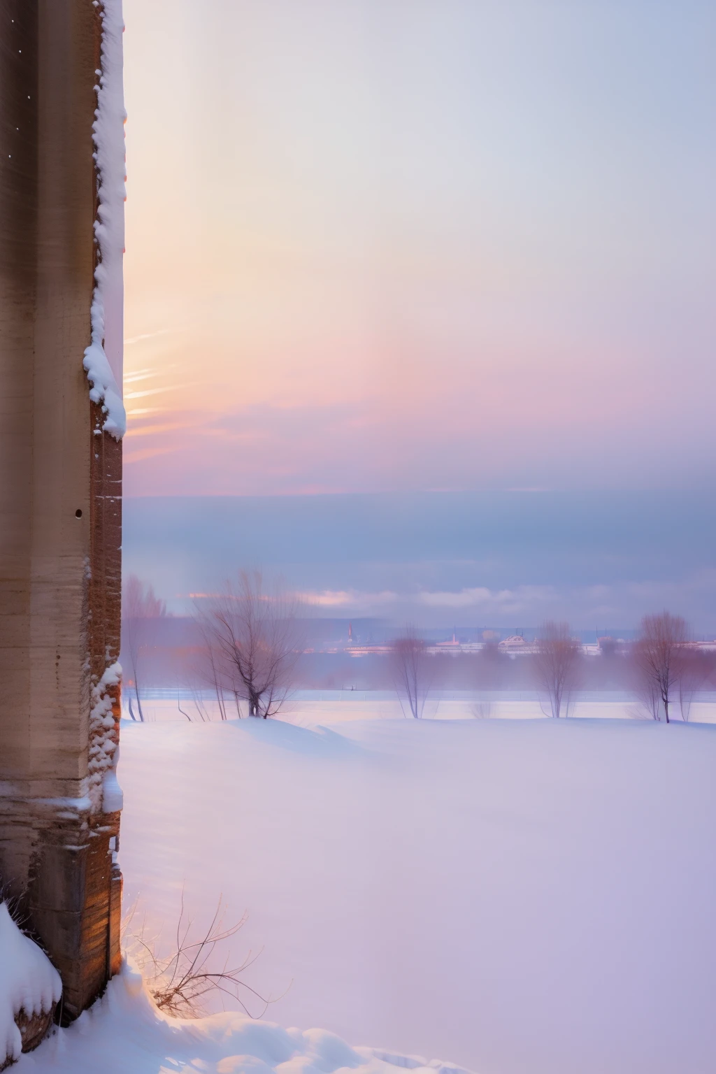 Harbin in the snow