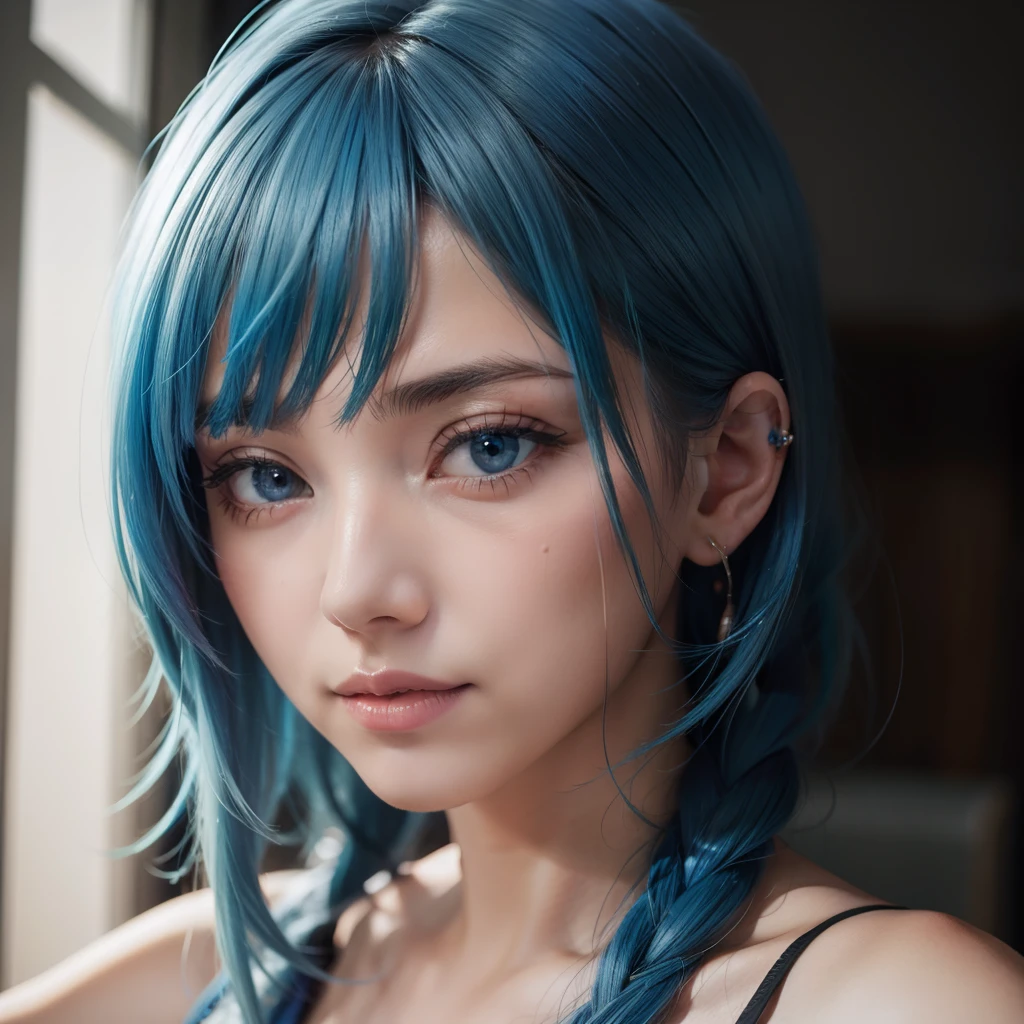 Blue hair
