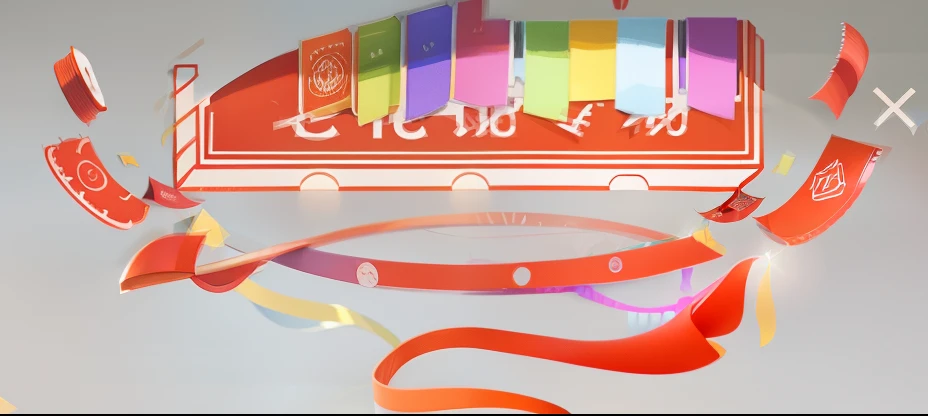 streamers,without text