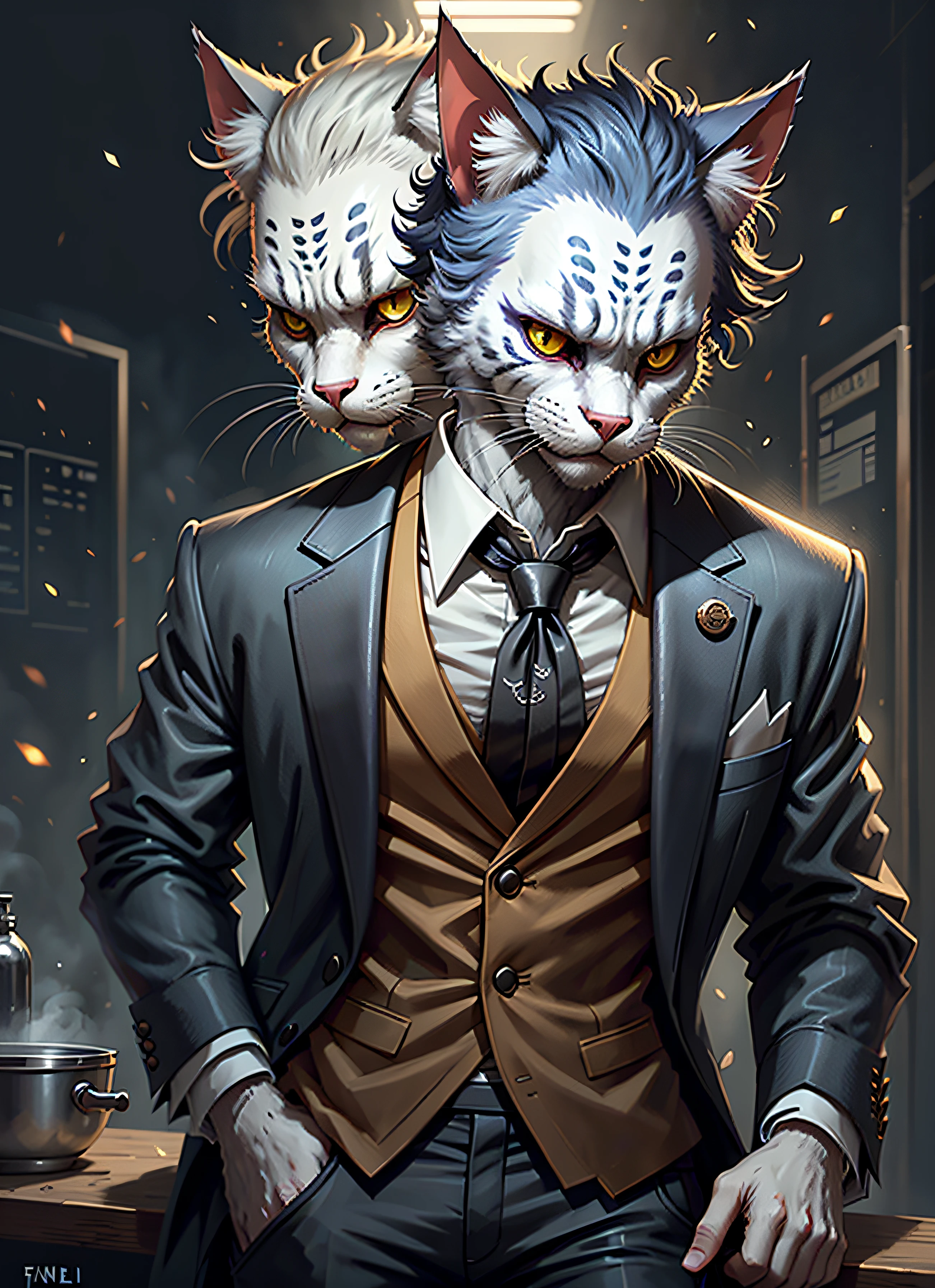 c4ttitude joker in the style of 0mib