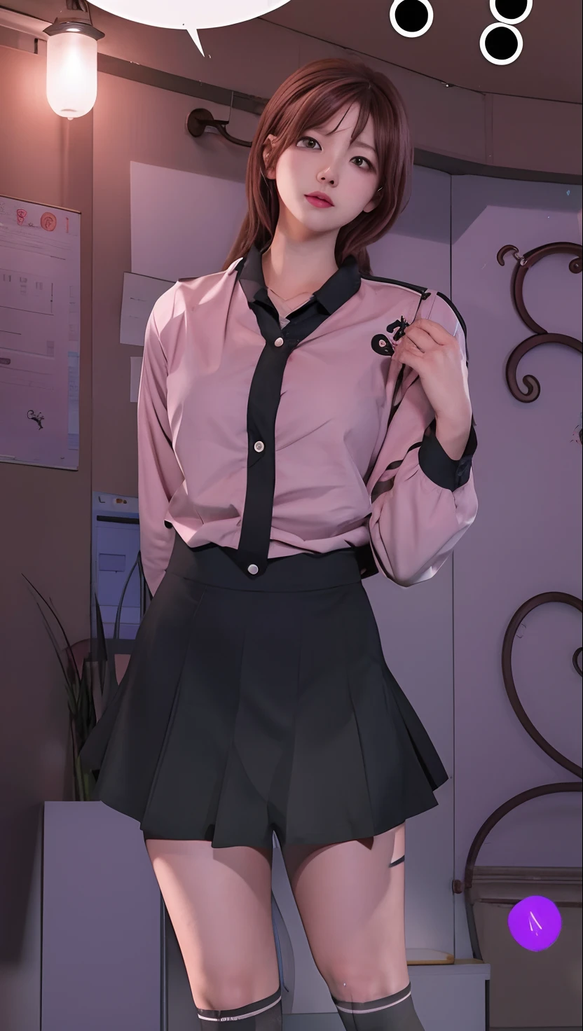 a cartoon girl in a school uniform is standing in front of a wall, realistic schoolgirl, chiaki nanami from danganronpa, junko enoshima from danganronpa, anime girl wearing a black dress, akane owari danganronpa, a hyperrealistic schoolgirl, beautiful anime high school girl, jk uniform, gapmoe yandere, korean