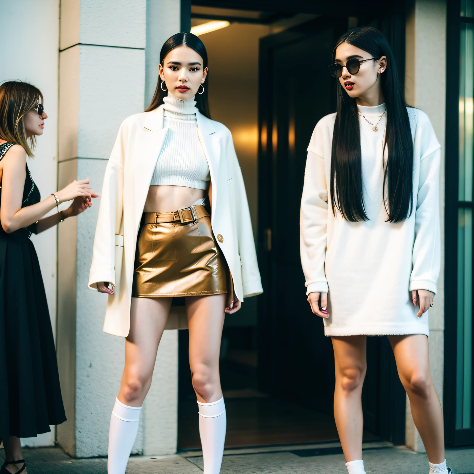 um desfile de moda de outro mundo, Temporada VSCO, Trends of offwhite, urban normal people, Trend in Fashio magazine
