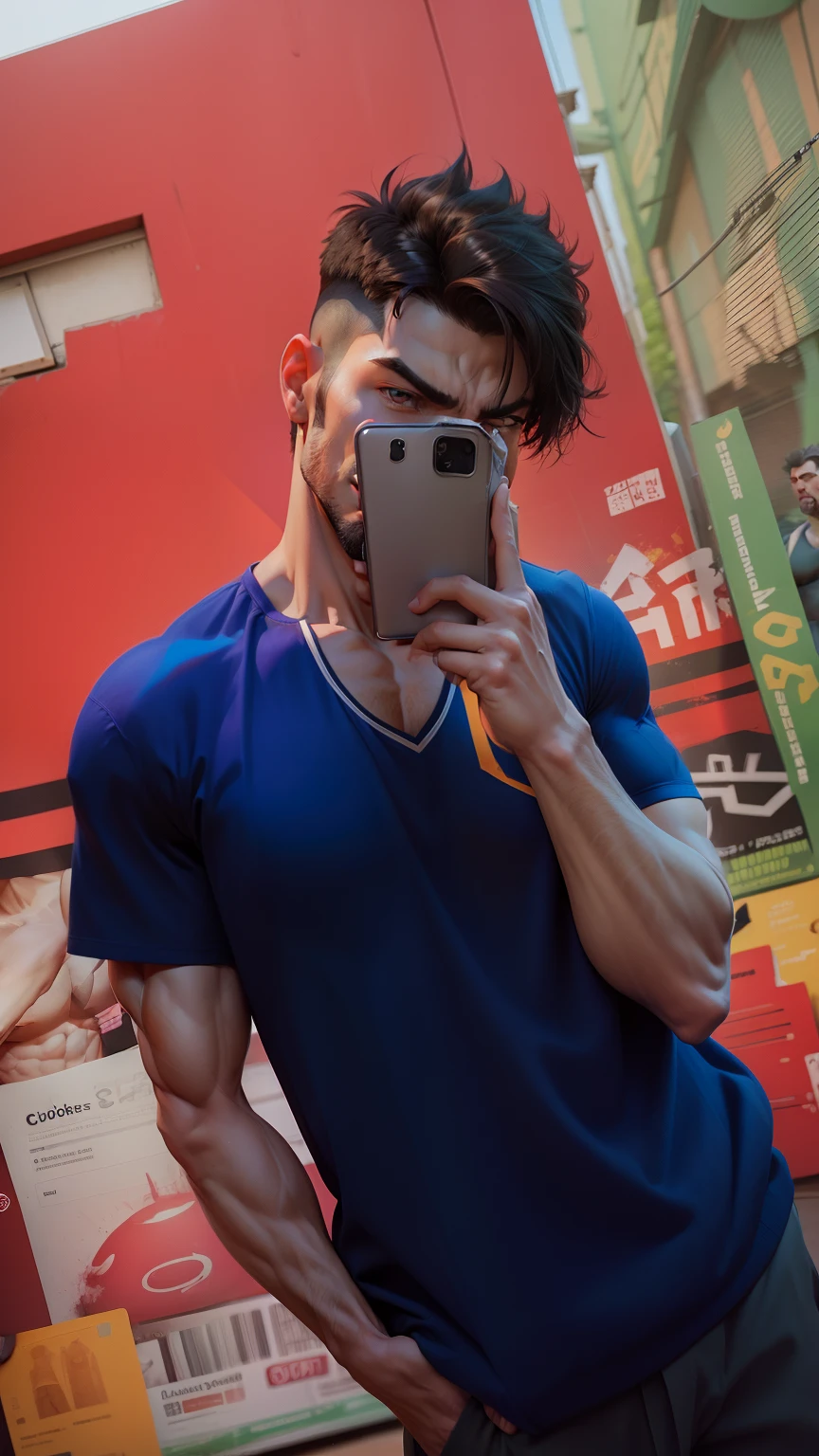 Biceps and abs Animated Photo