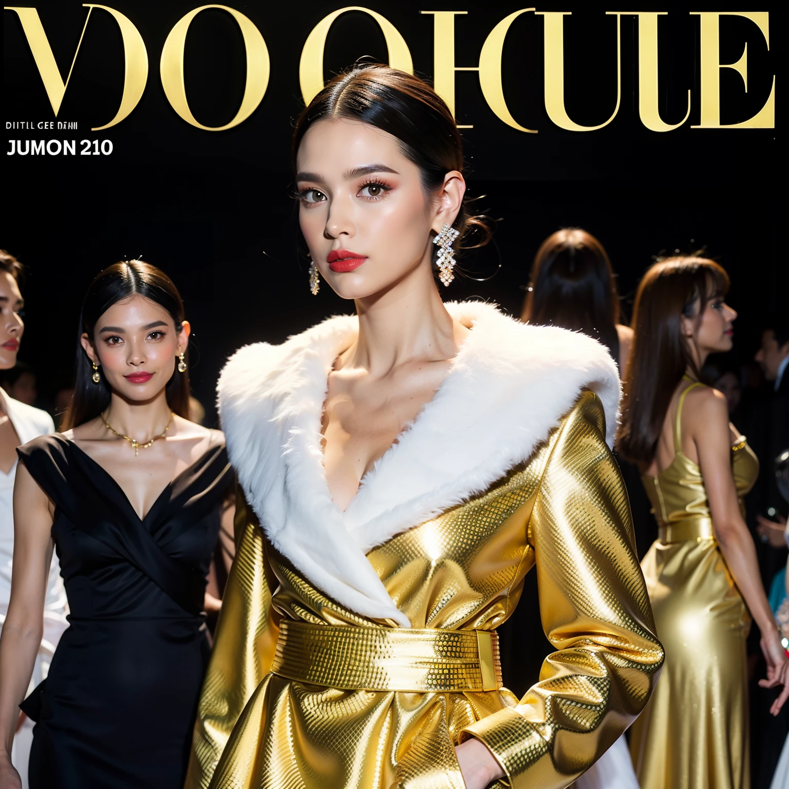 um desfile de moda de outro mundo, tendencia na revista vogue