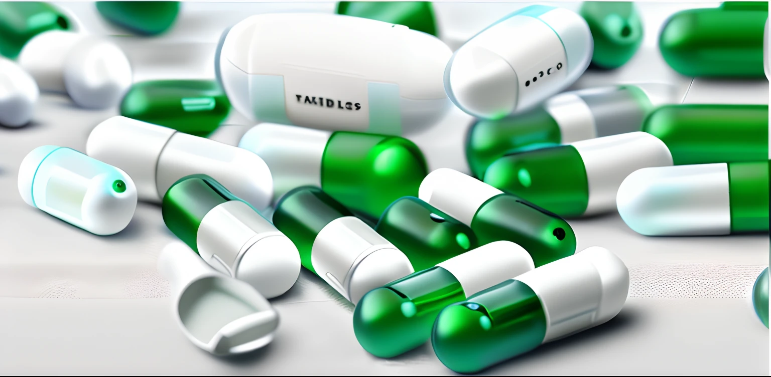 Various pills and capsules on a white surface, Pills and medications, drug, medicine, taking mind altering drugs, Pharmacy, A wide variety of medical equipment, drugs, steroid use, Healthcare, photo - shot, a green, medical, Medical supplies, quackery, Digital Enhancement, chemical substances, on a dark background, Complexscenes, Graphic illustration, steroids