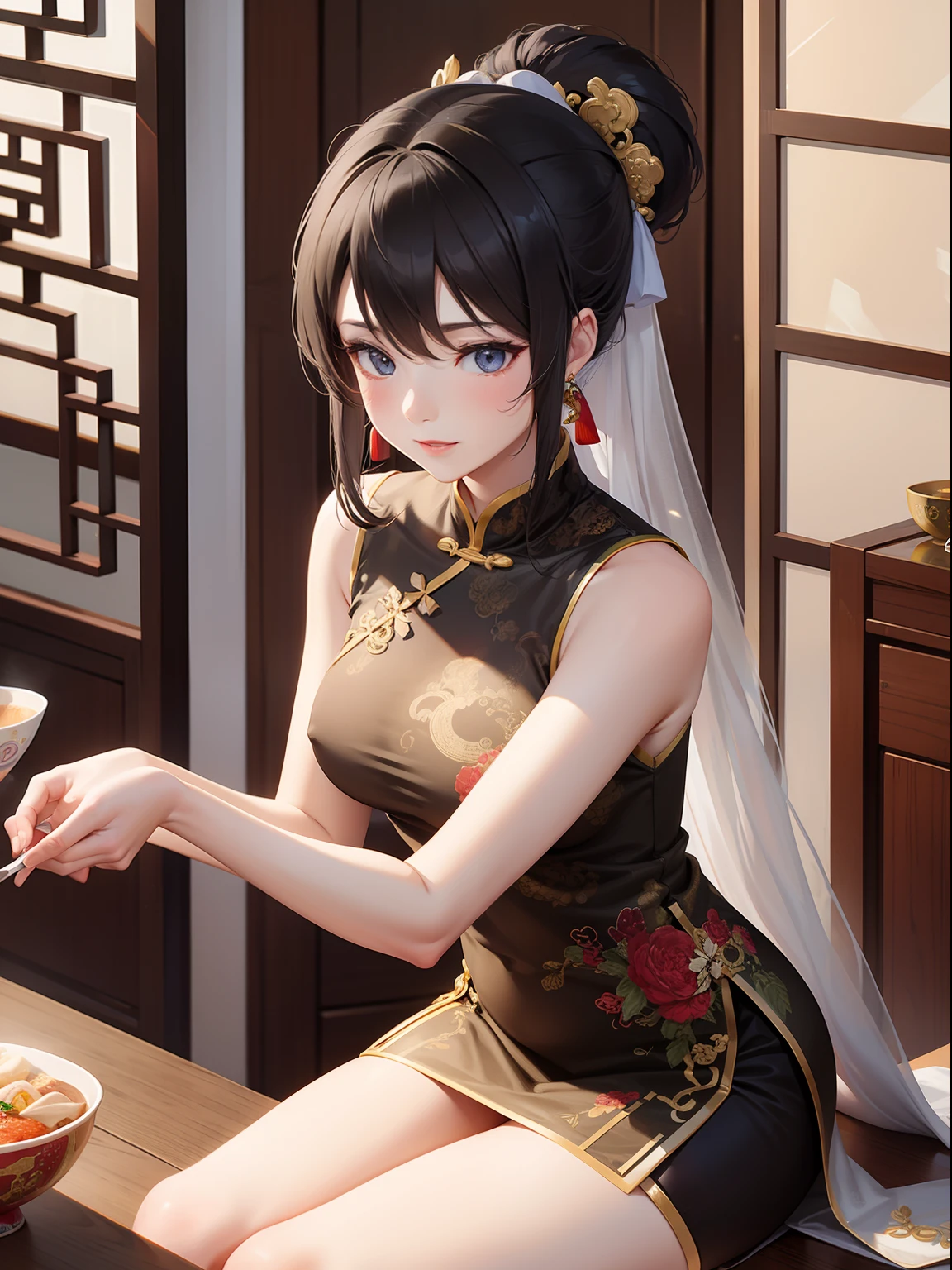 woman, China, ancient, traditional