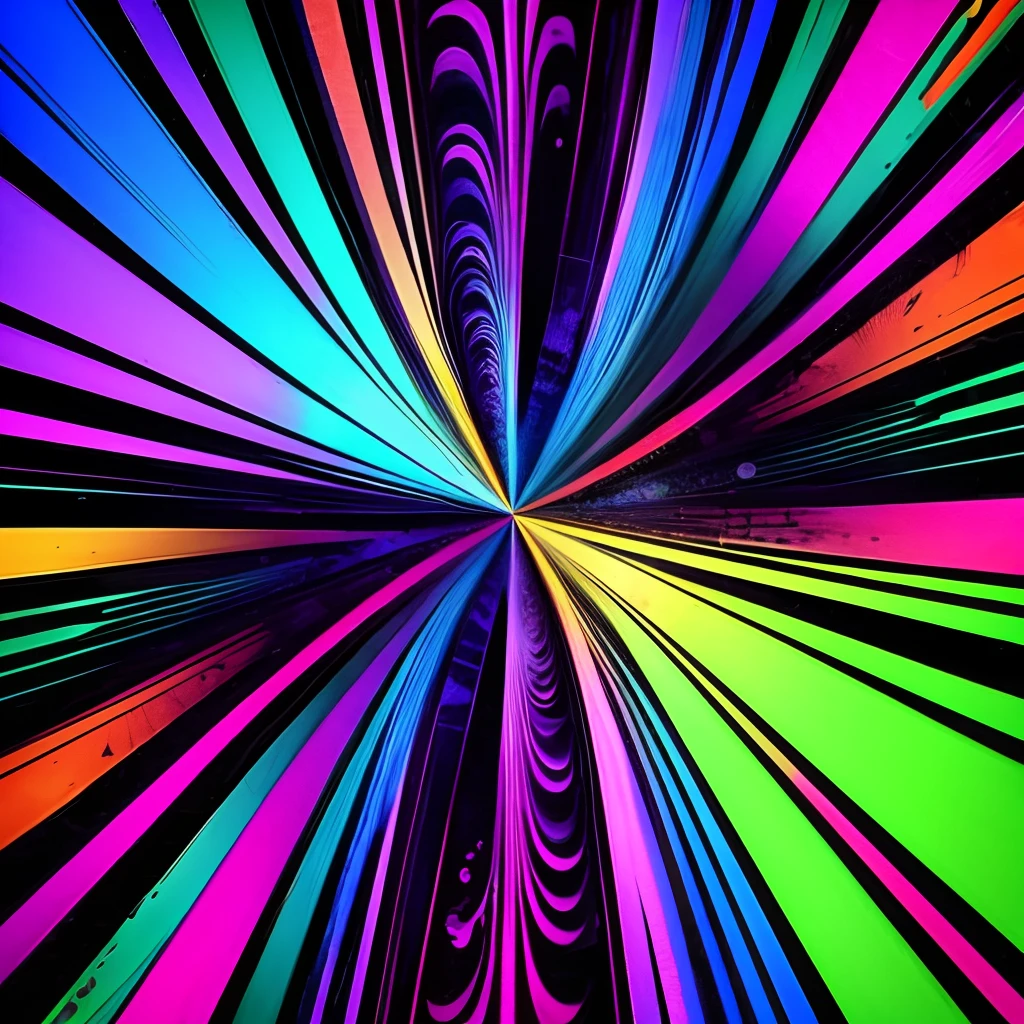 psychedelic and colorful background