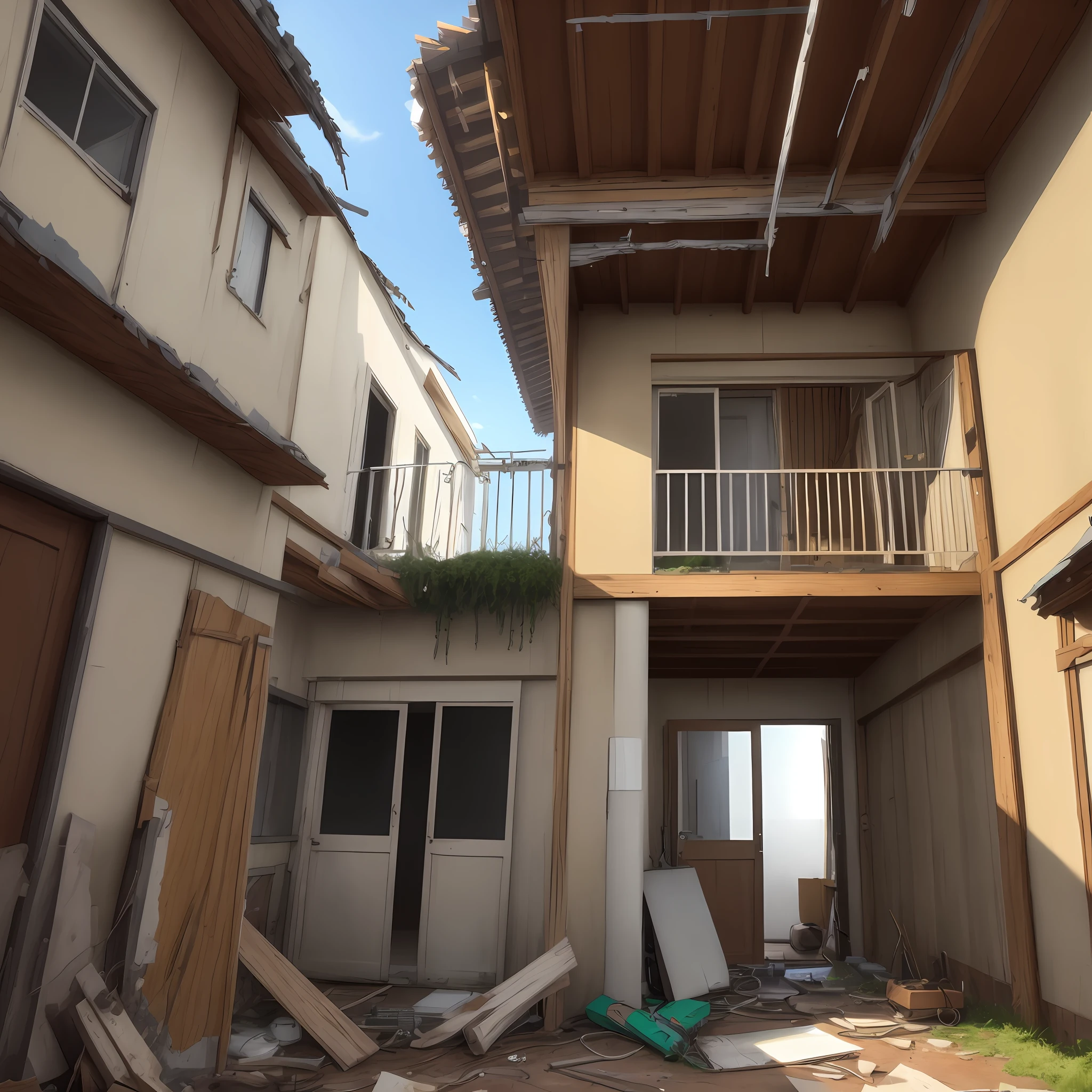Repair the house