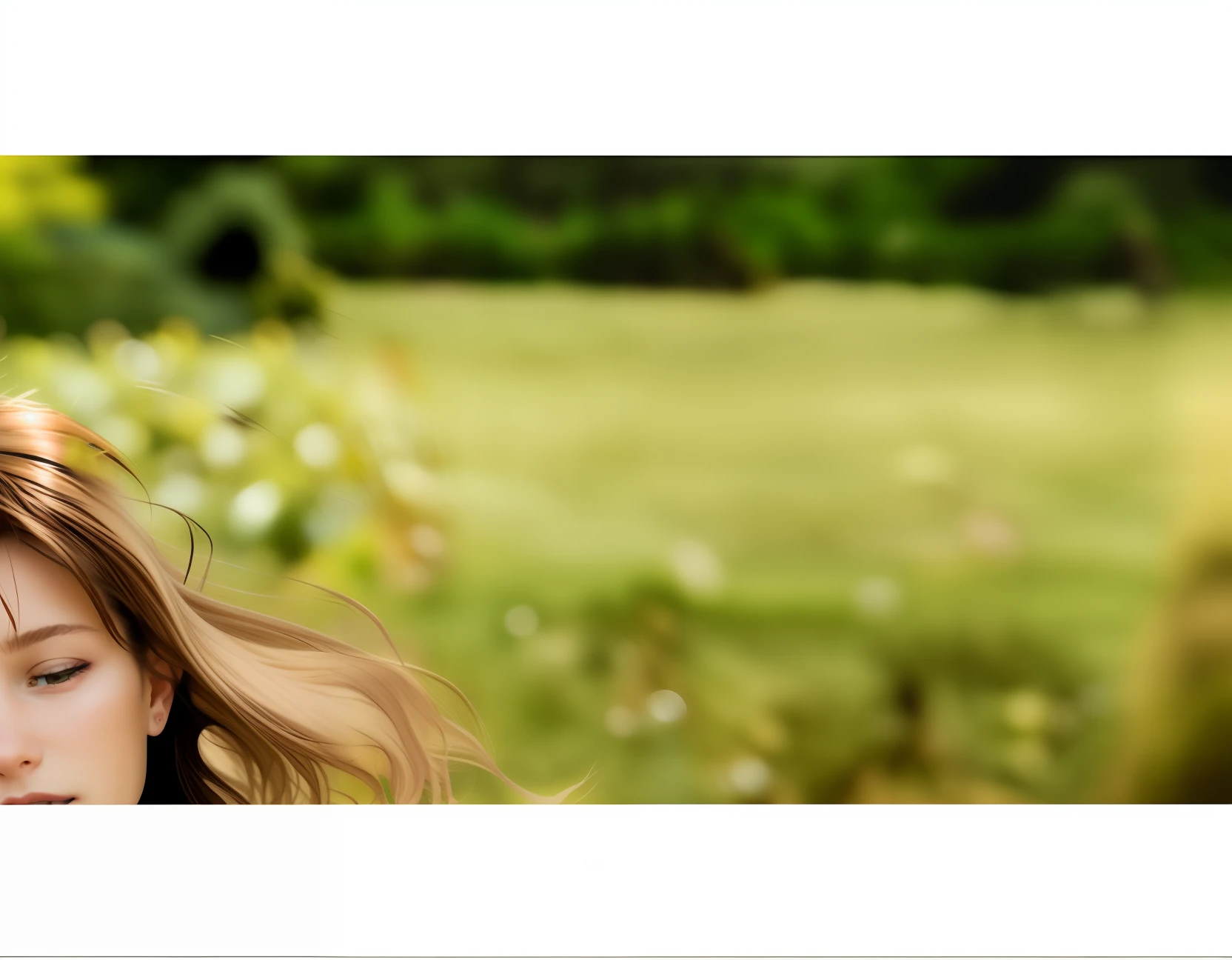 Windy hair