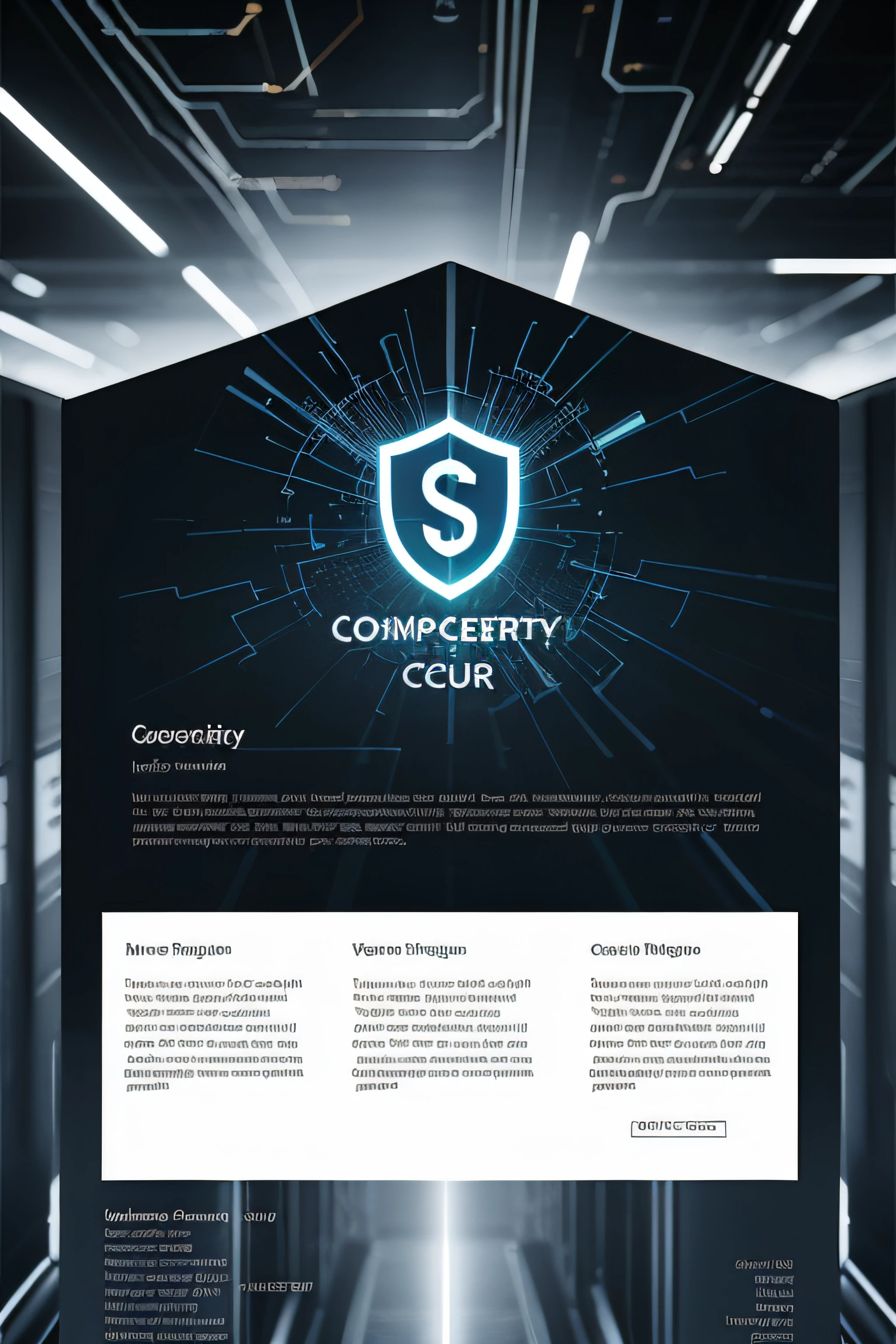 Company publicity，Company poster，Cybersecurity，server，Base network